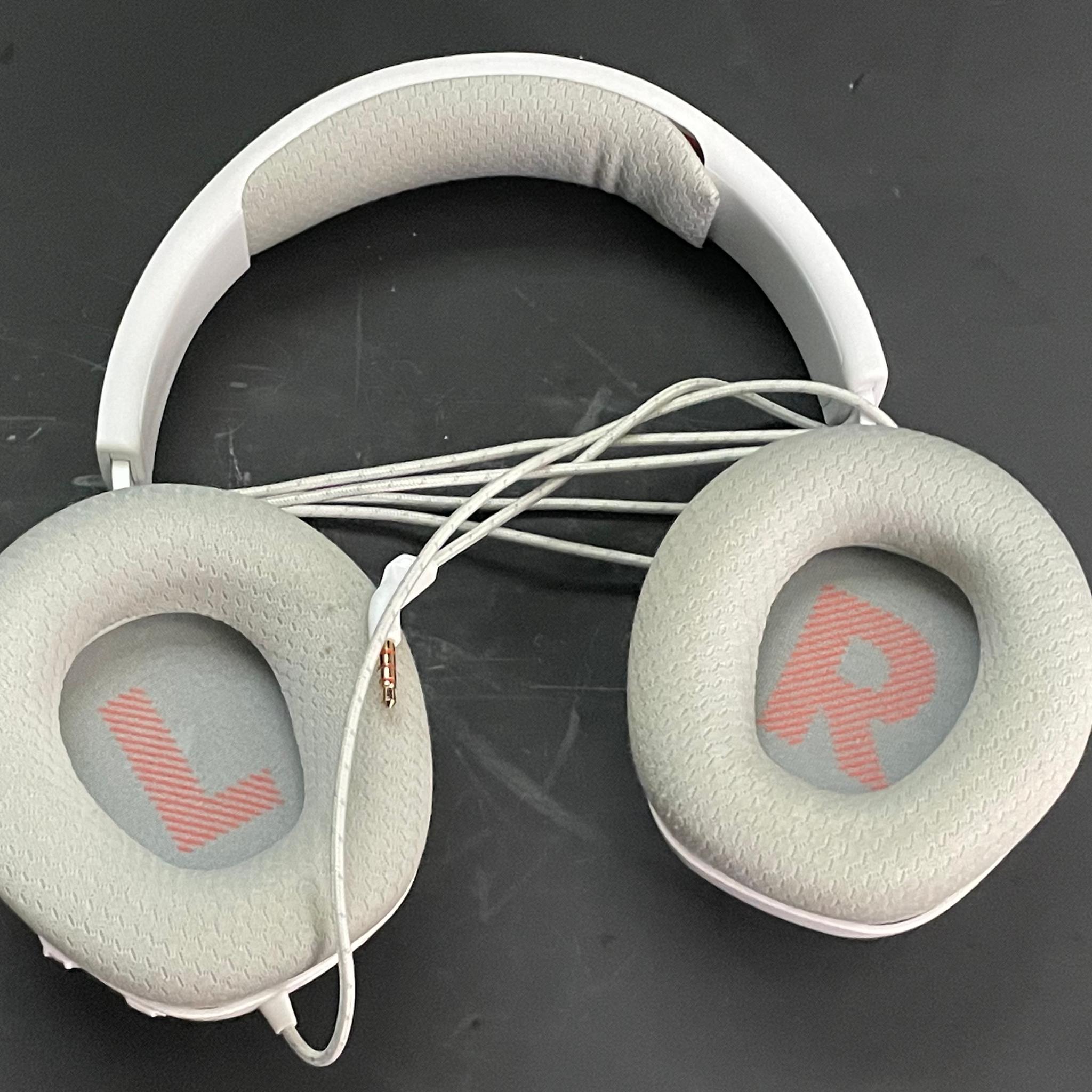JBL Quantum 100 Headphones - White | Free Shipping