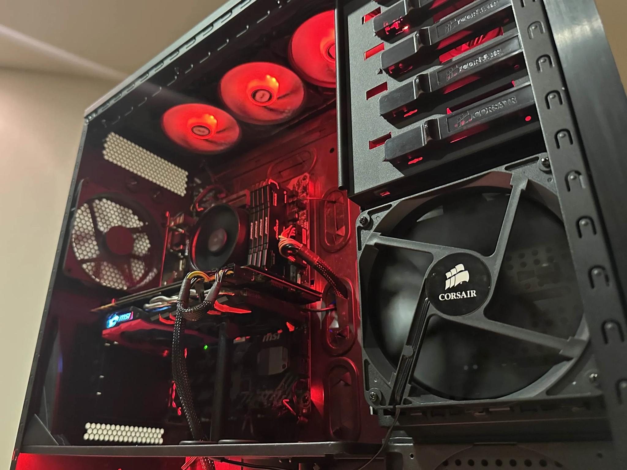 Gaming PC - AMD Ryzen 5 1600 | MSI NVIDIA GeForce GTX 1070 | 32GB RAM | 1TB SSD