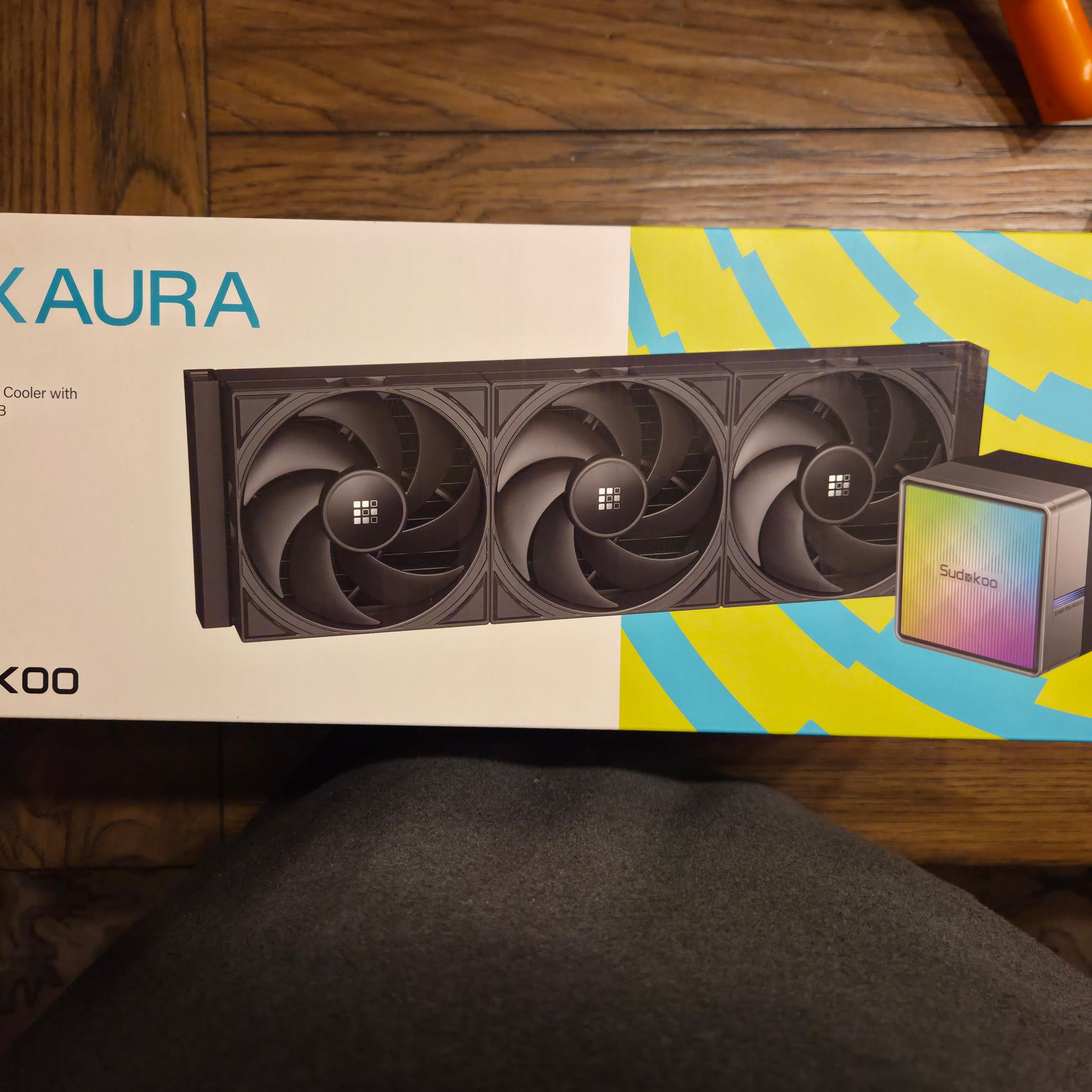 SUDOKOO NEXAURA 360 Black Liquid CPU Cooler: 360mm AIO CPU Cooler! *$60 less than Amazon!*