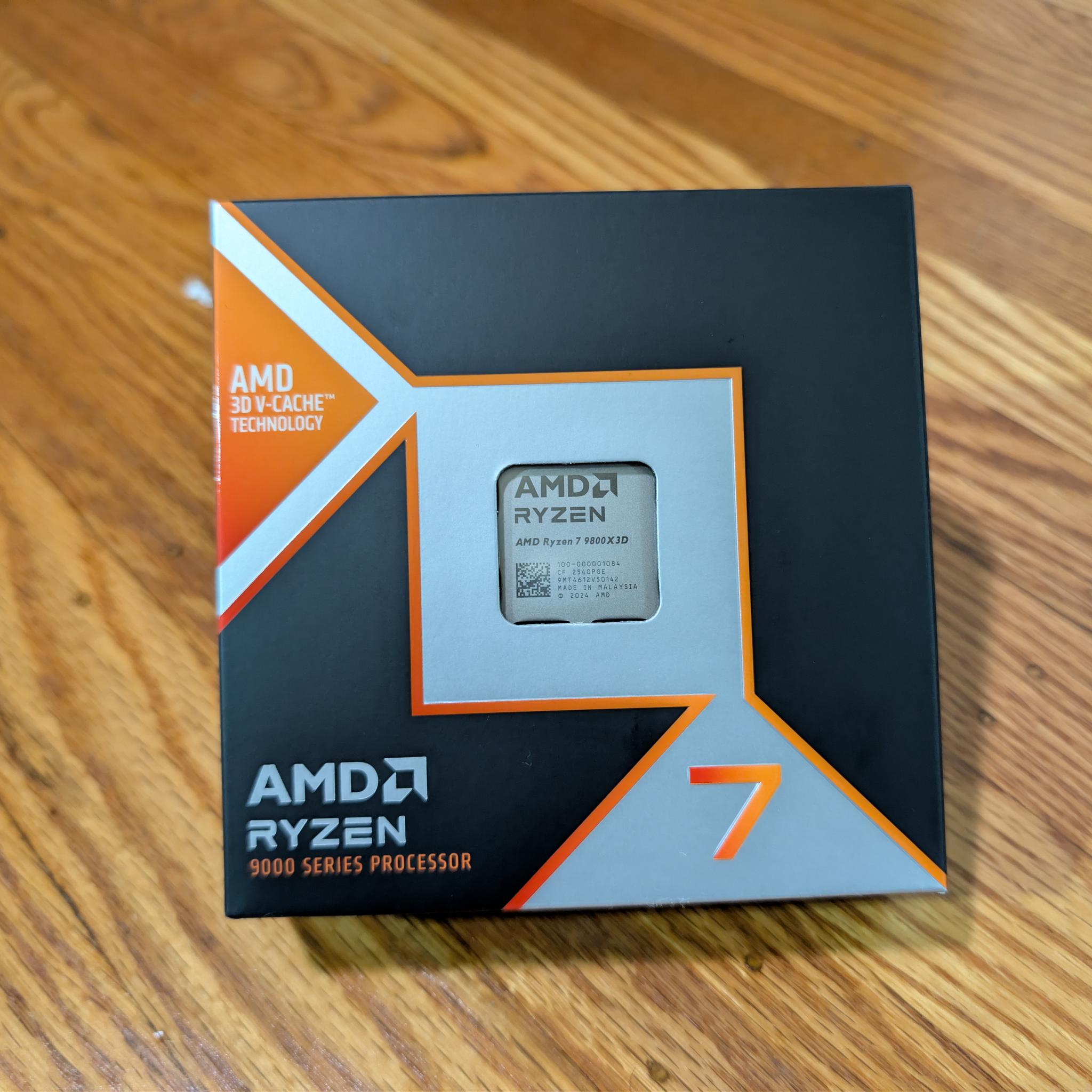 [Brand New Sealed]AMD Ryzen 7 9800X3D- W/ Crimson Desert Game Bundle redemption (Expire on 5/23/26)