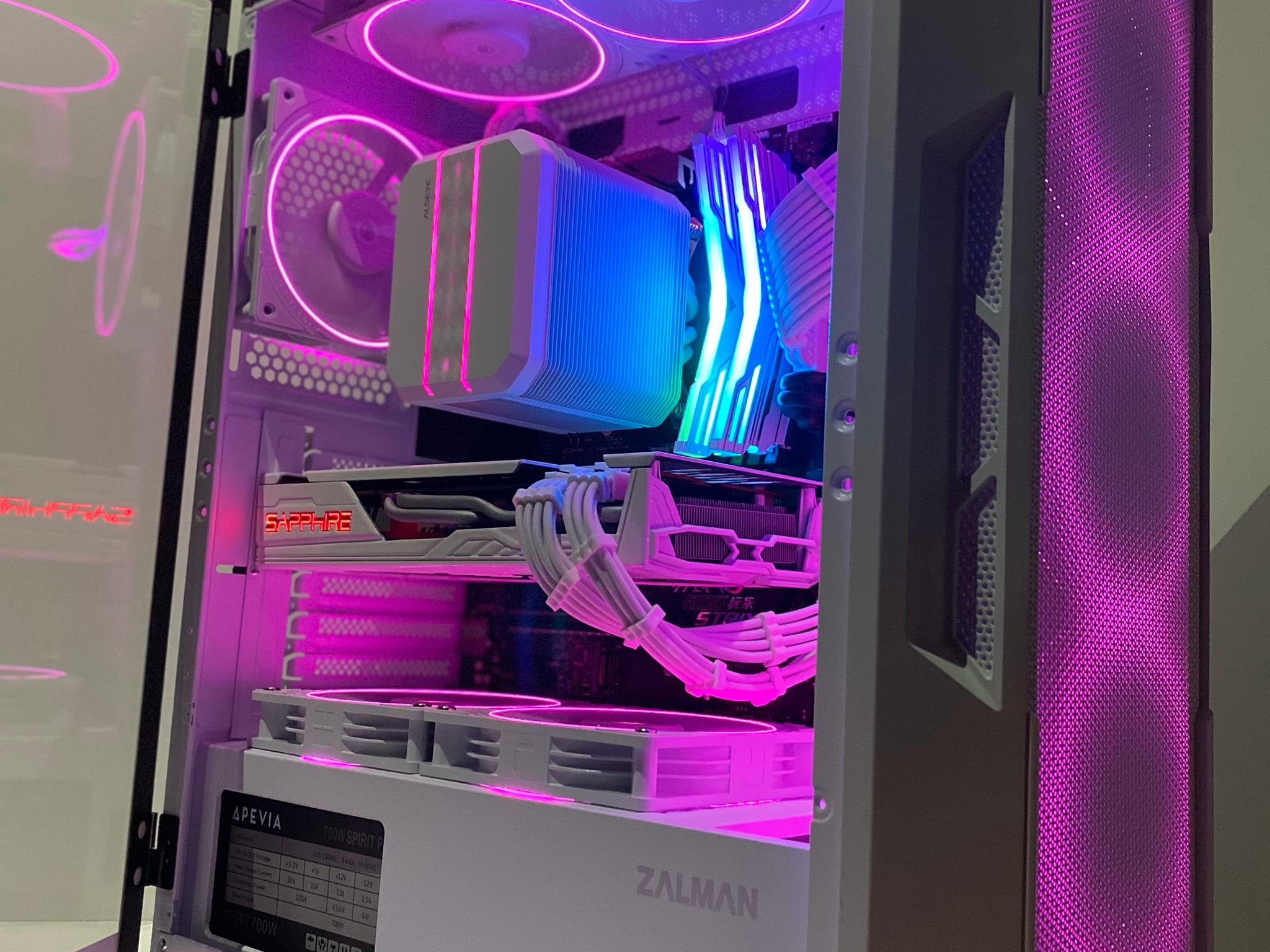 サファイアファイア | Ryzen 5@4GHz|RX 5700XT| 1TB NVMe M.2 SSD| 16GB  DDR4(Warhawk)| Windows 11 Home