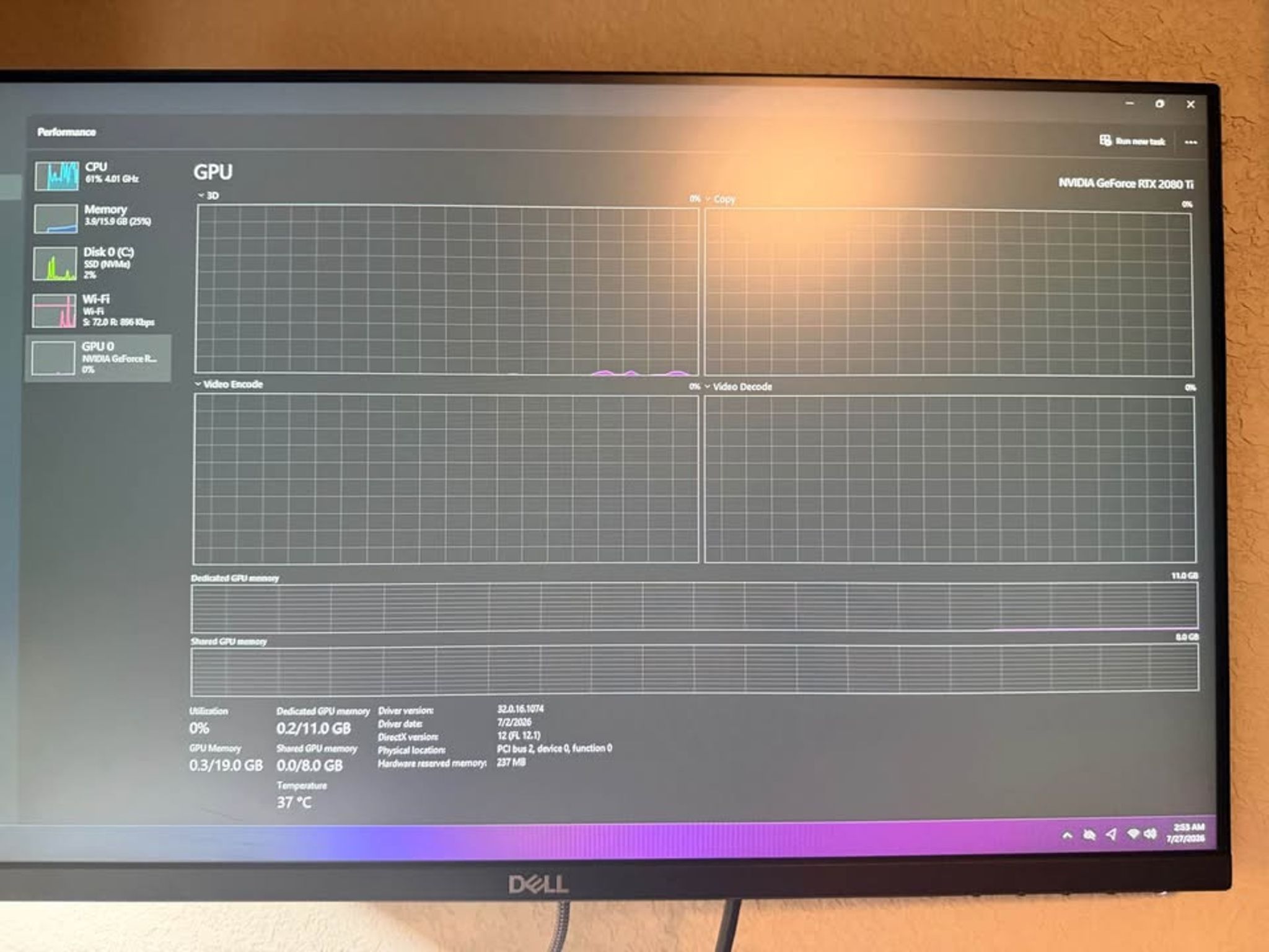 Gigabyte AORUS GeForce RTX 2080 Ti Xtreme 11GB Graphics Card