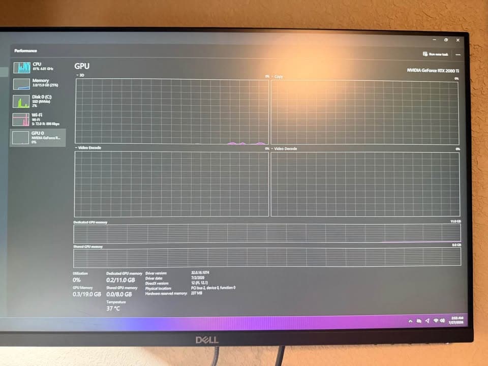 Gigabyte AORUS GeForce RTX 2080 Ti Xtreme 11GB Graphics Card