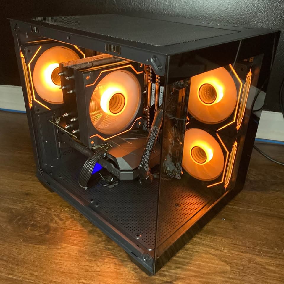 Black Gaming PC (GTX 1660 Ti 6GB + I5-9400F + 16GB DDR4 + SSD)