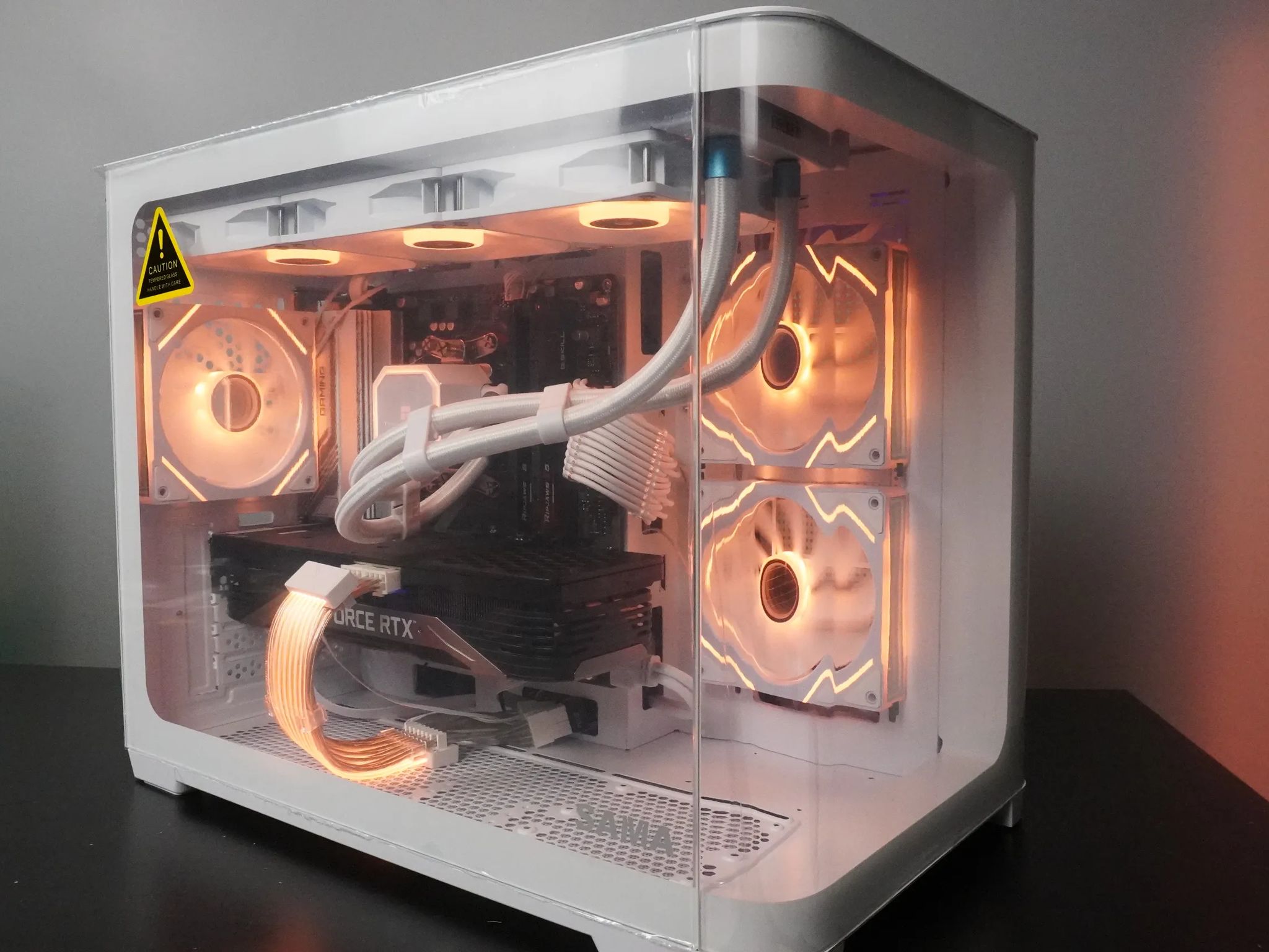 🤍AESTHETIC🤍 UPGRADE-PATH 1440p/1080p MACHINE 💚RTX 3070 🧡 Ryzen 5 7500F | 1TB NVME | 32GB | WIFI