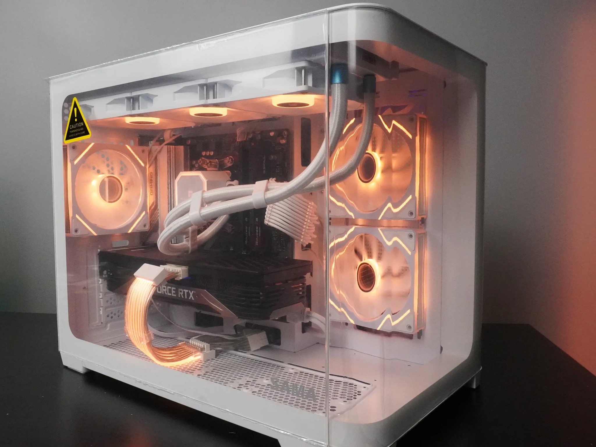 🤍AESTHETIC🤍 UPGRADE-PATH 1440p/1080p MACHINE 💚RTX 3070 🧡 Ryzen 5 7500F | 1TB NVME | 32GB | WIFI
