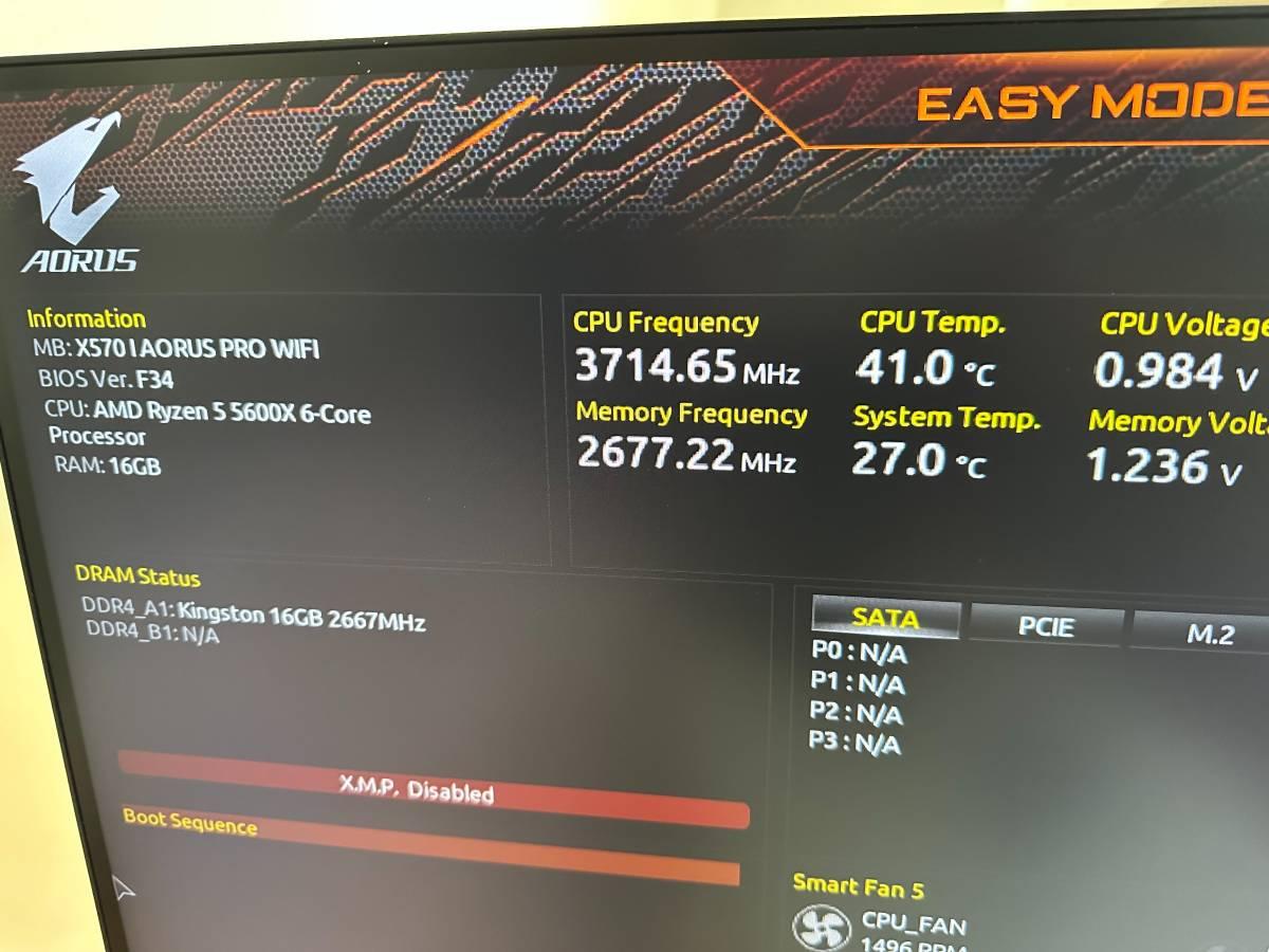 AMD Ryzen 5 5600X Gigabyte Aorus WIFI X570 I ITX 16gb DDR4 3200 + Corsair SF600 SFX Combo AM4