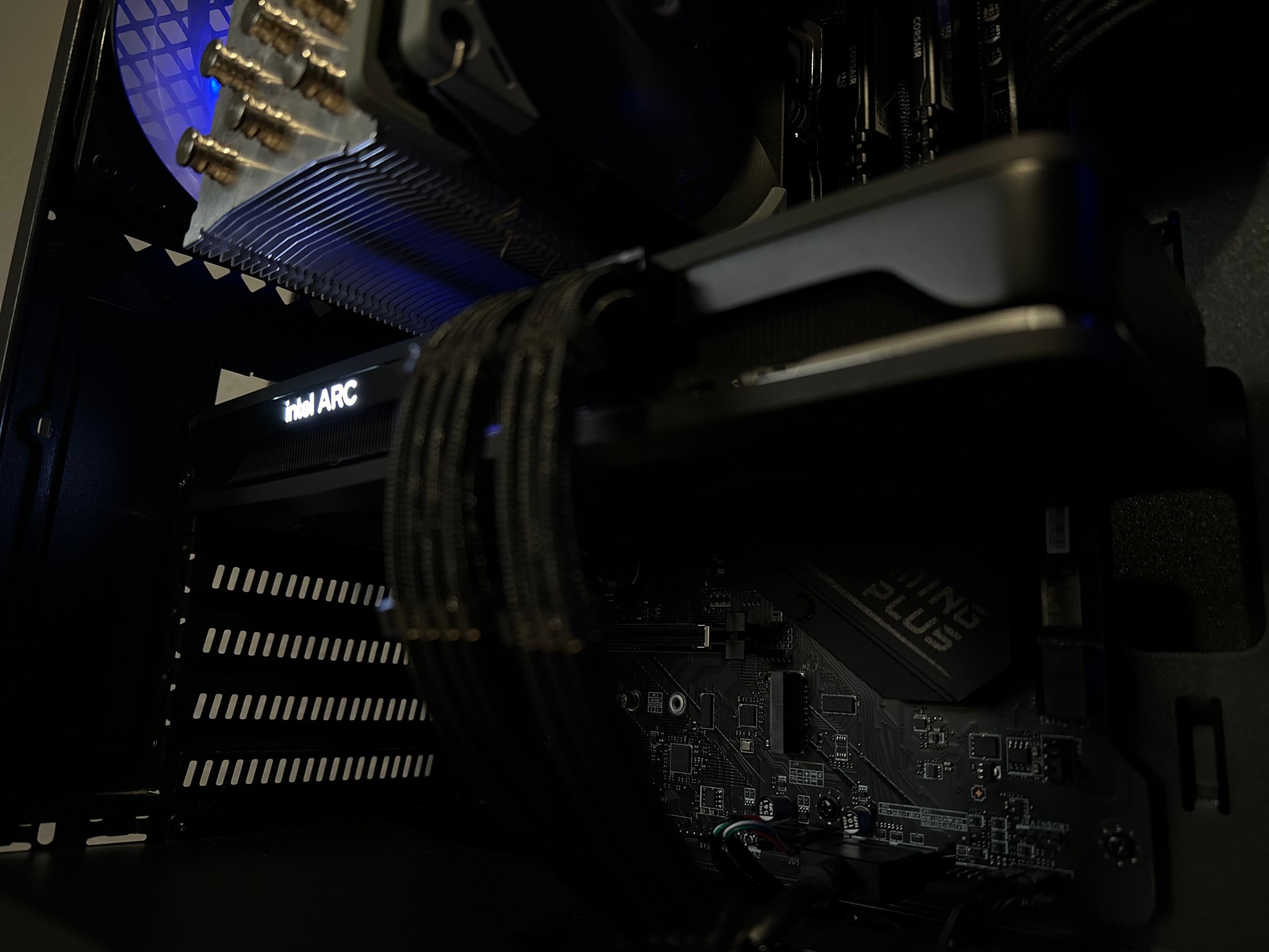 Stealth | 1080p Gaming/Esports/Streaming PC | Ryzen 5 3600x, Arc A750 8gb, 32gb DDR4, 1tb SSD