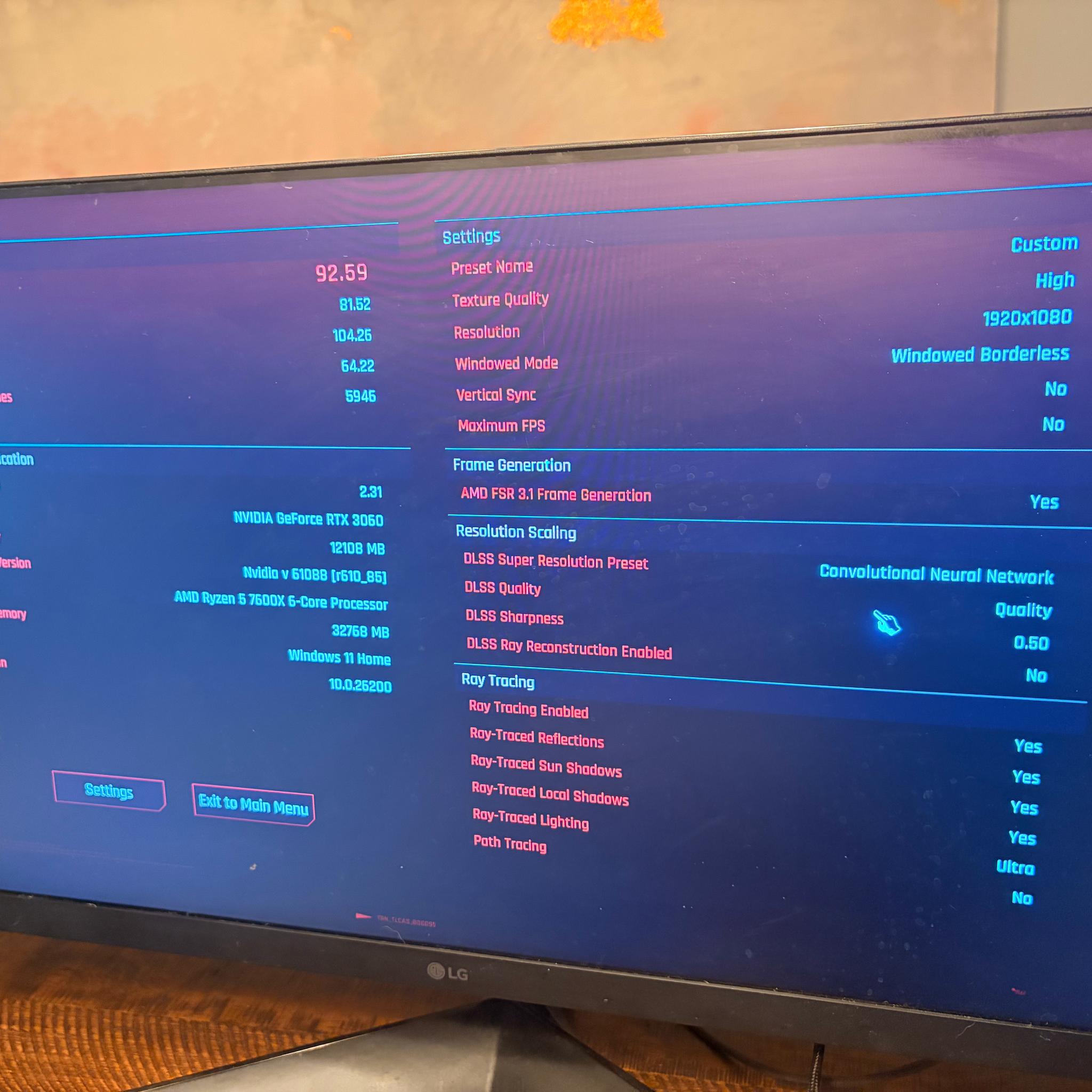 GeForce RTX 3060 Custom Gaming PC - Ryzen 5 7600X, 32GB RAM, 1TB NVMe SSD