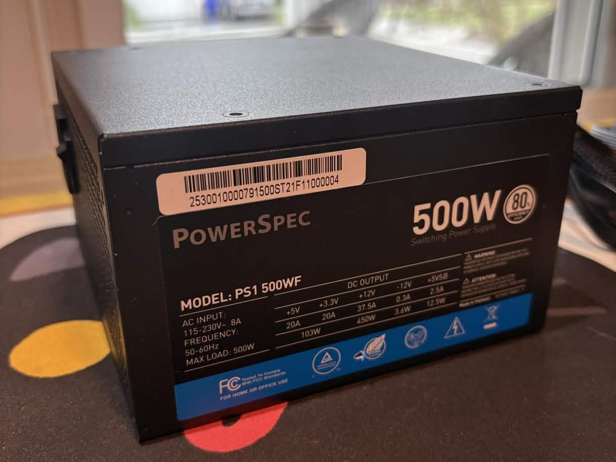 PowerSpec PS1 500WF
