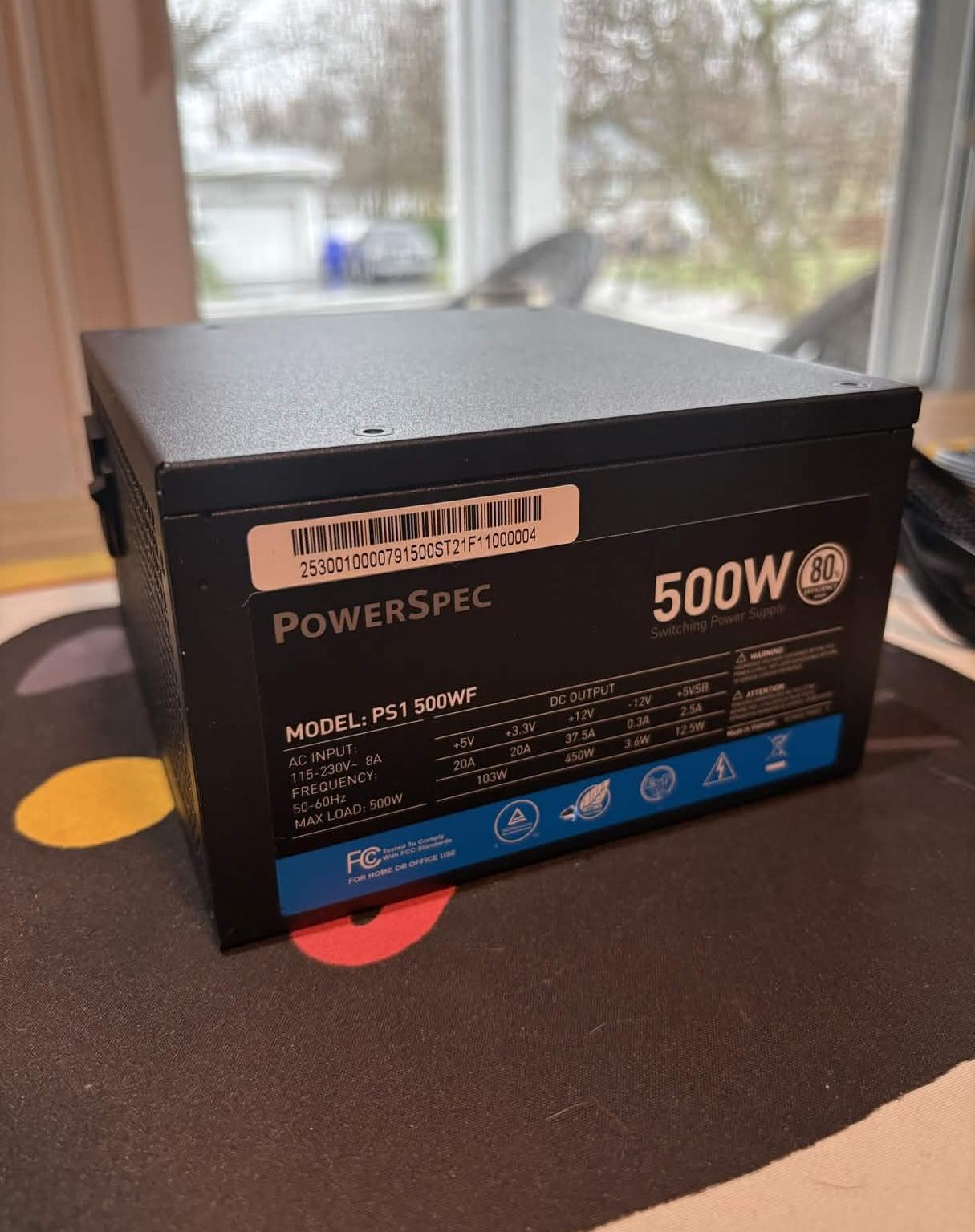 PowerSpec PS1 500WF
