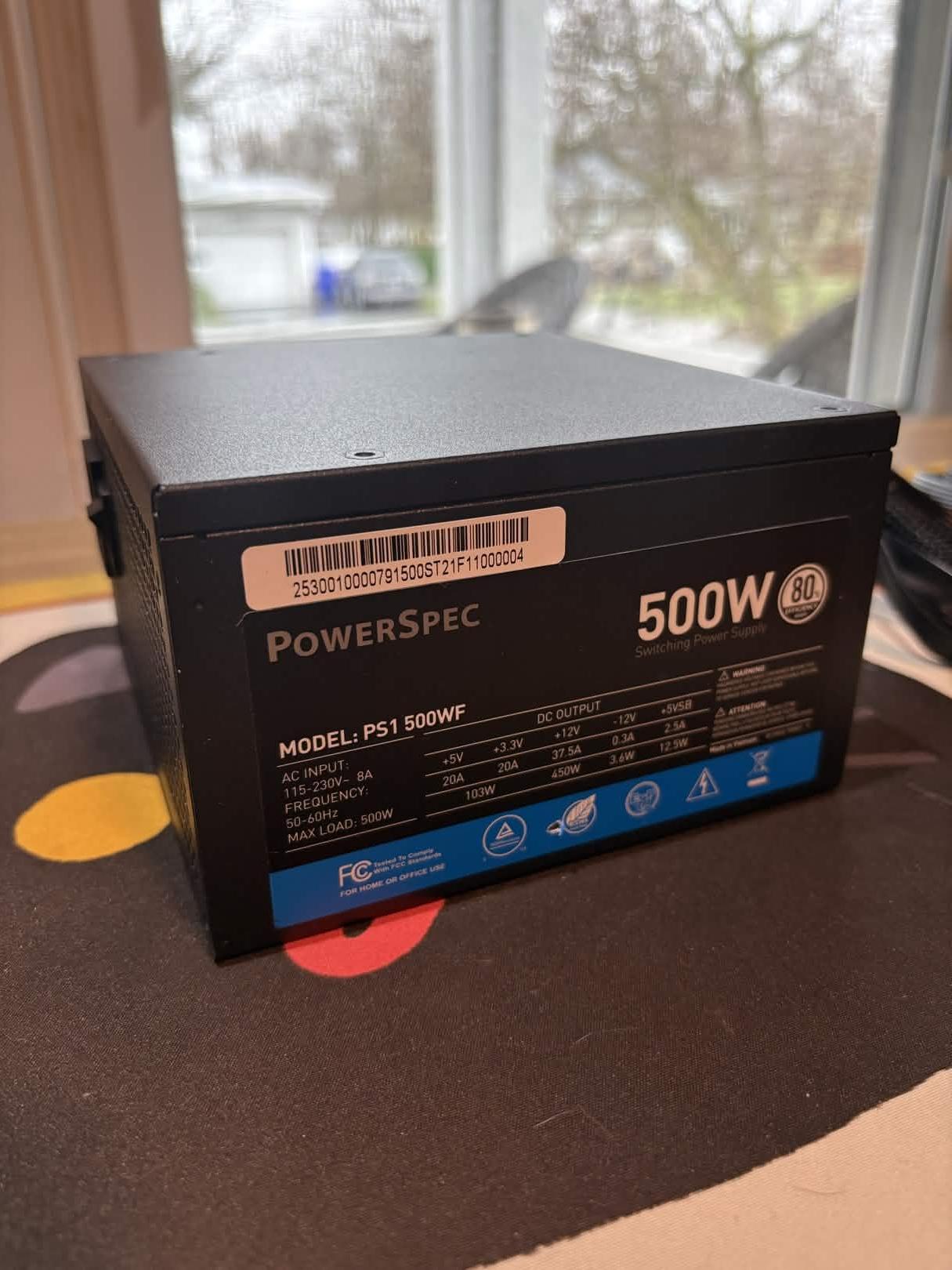 PowerSpec PS1 500WF