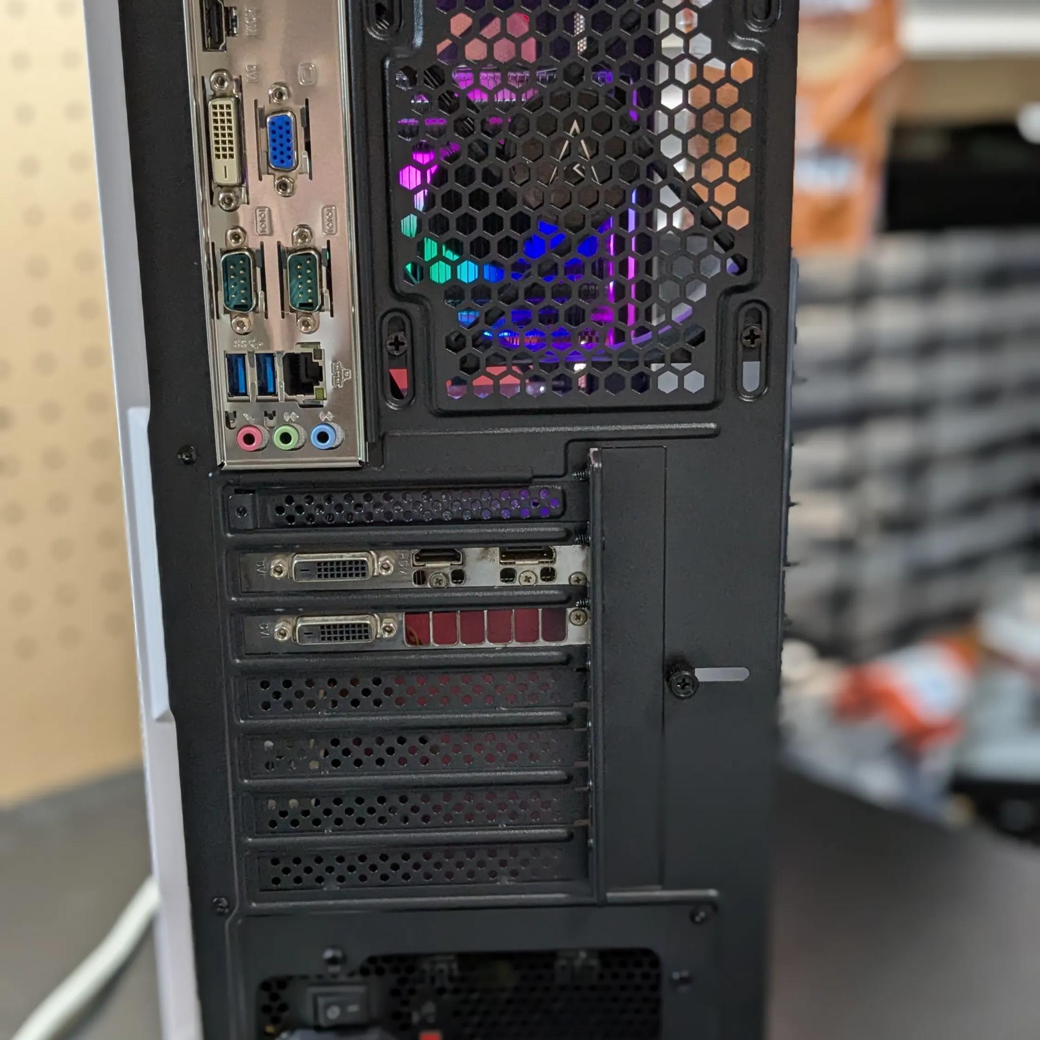 120 FPS Fortnite | 180 Day Warranty | i5 4570, 16GB RAM, 480GB SSD, RX 470 4GB, RGB, Win10, Wifi