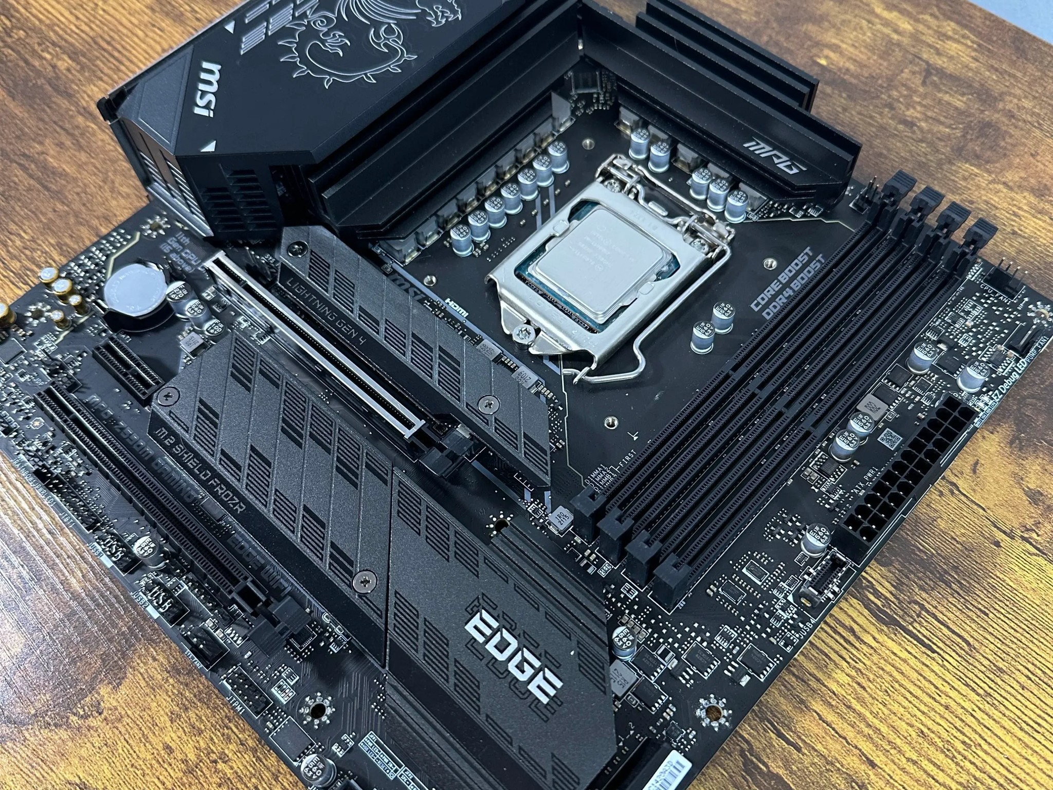 Intel Core i9-11900KF + MSI Z590M Gaming Edge Wifi CPU Motherboard Combo