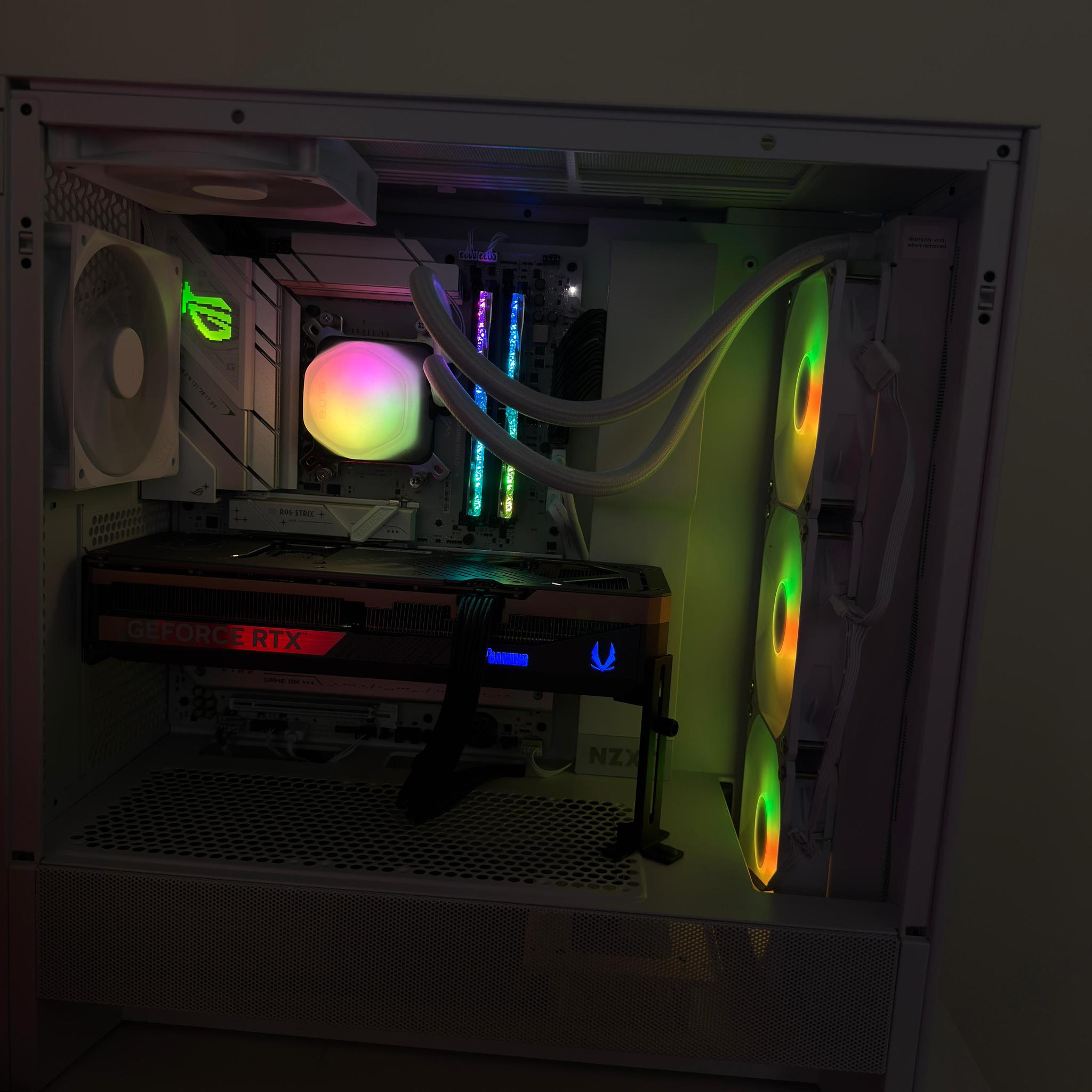 RTX 5080 + Ryzen 7 9800X3D High-End Gaming PC | 32GB DDR5 6000 CL28 Trident Z | NZXT