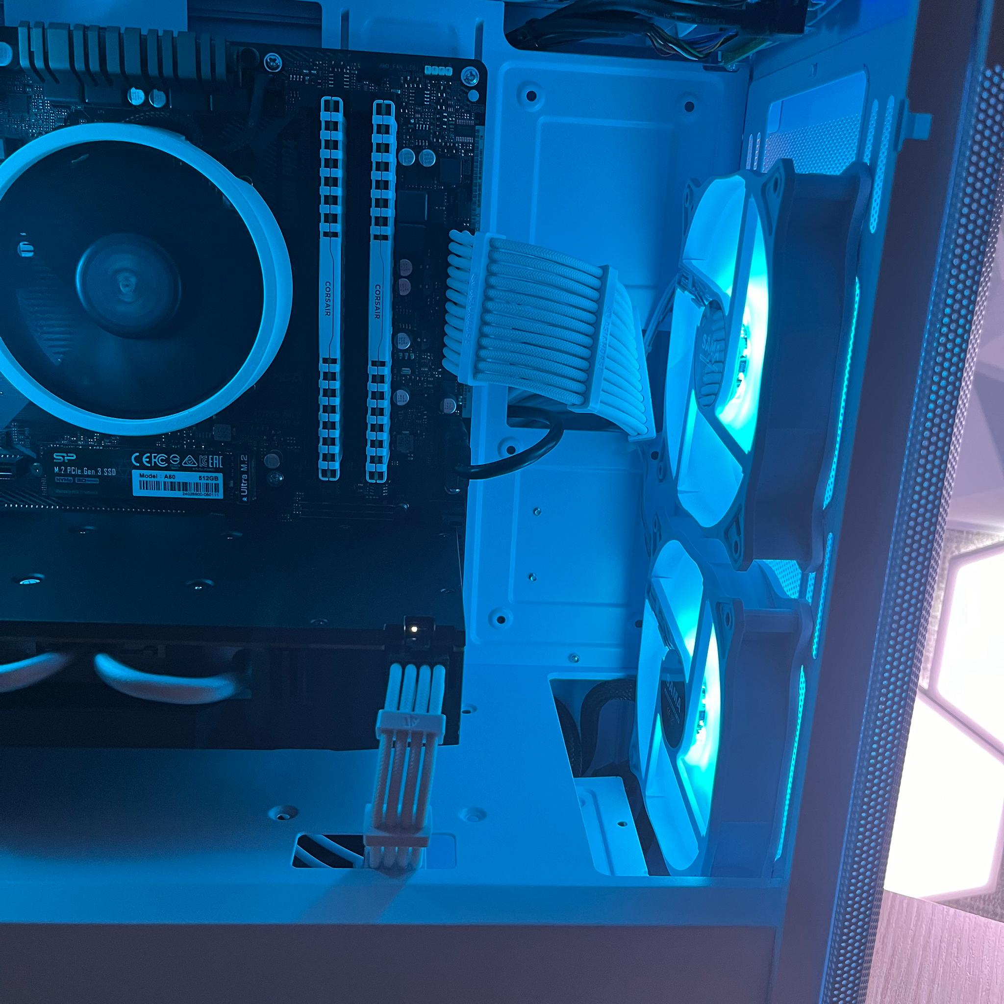 **FREE SHIPPING** CUSTOM GAMING PC | RYZEN 5 3600 | RX 580 8GB | RAM DDR4 16GB | 512 SSD