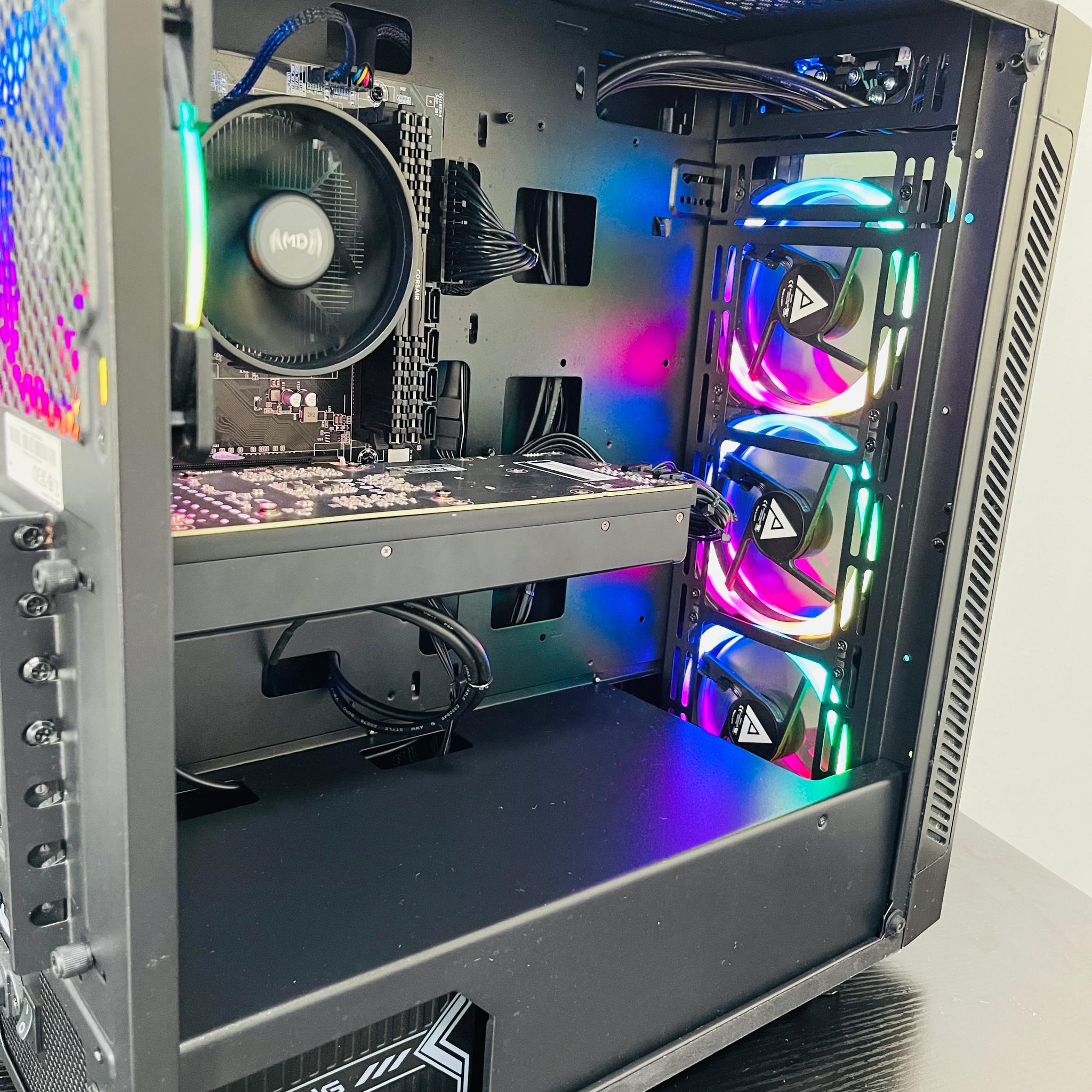 RTX 3070 8GB | Ryzen 5 5500 | 16GB DDR4 | 2TB HDD + 256GB NVME M2 SSD | Win 11 | Custom Gaming PC