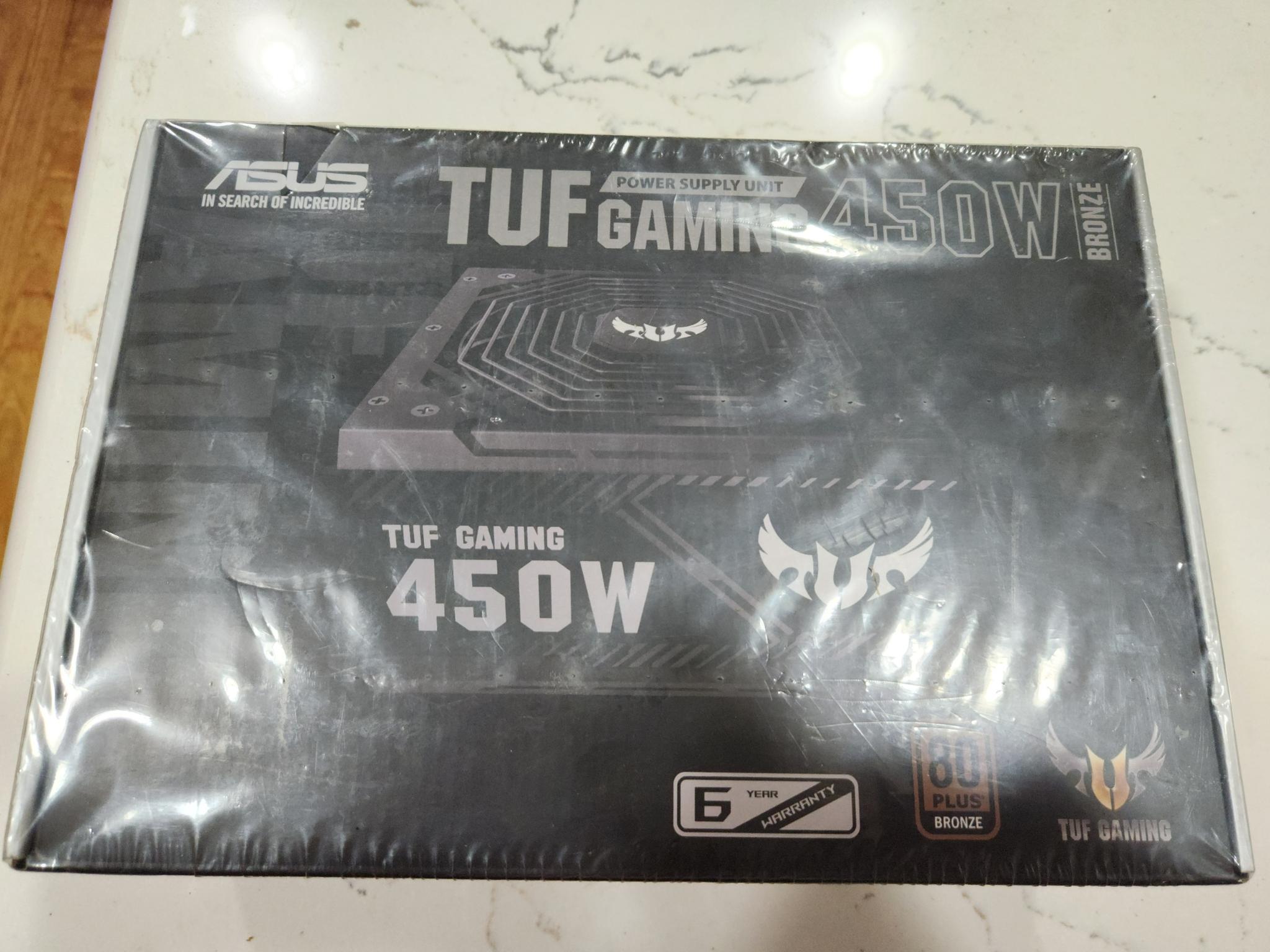 NIB ASUS TUF GAMING 450W BRONZE PSU NEW IN BOX