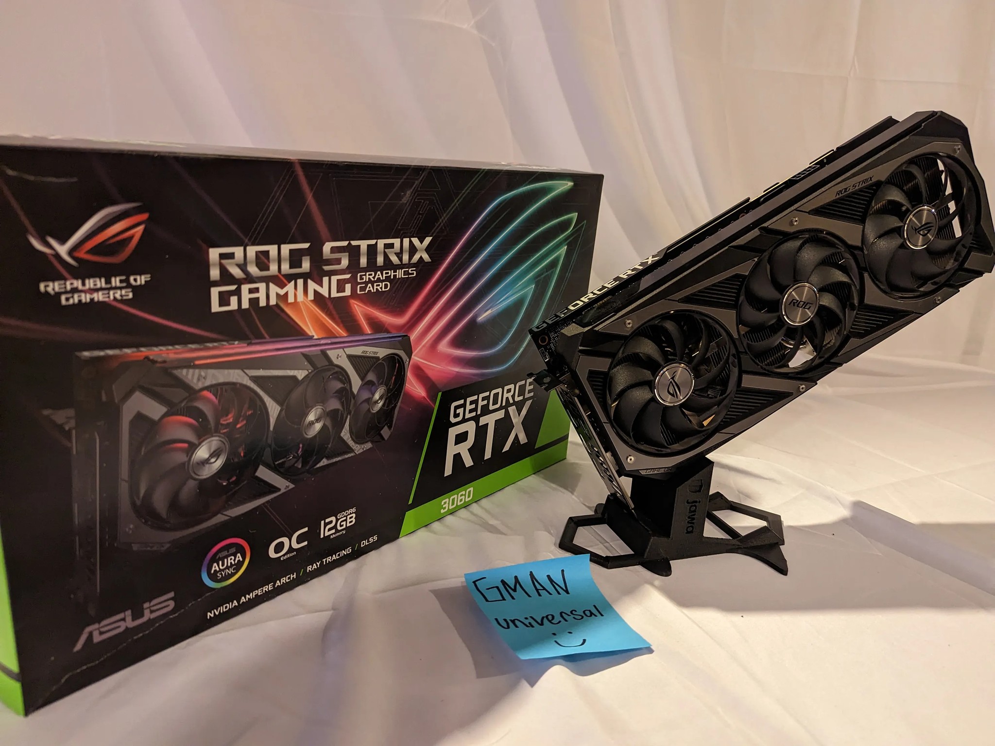 ASUS - NVIDIA GeForce RTX 3060 12GB GDDR6 PCI Express 4.0 Graphics Card - Black