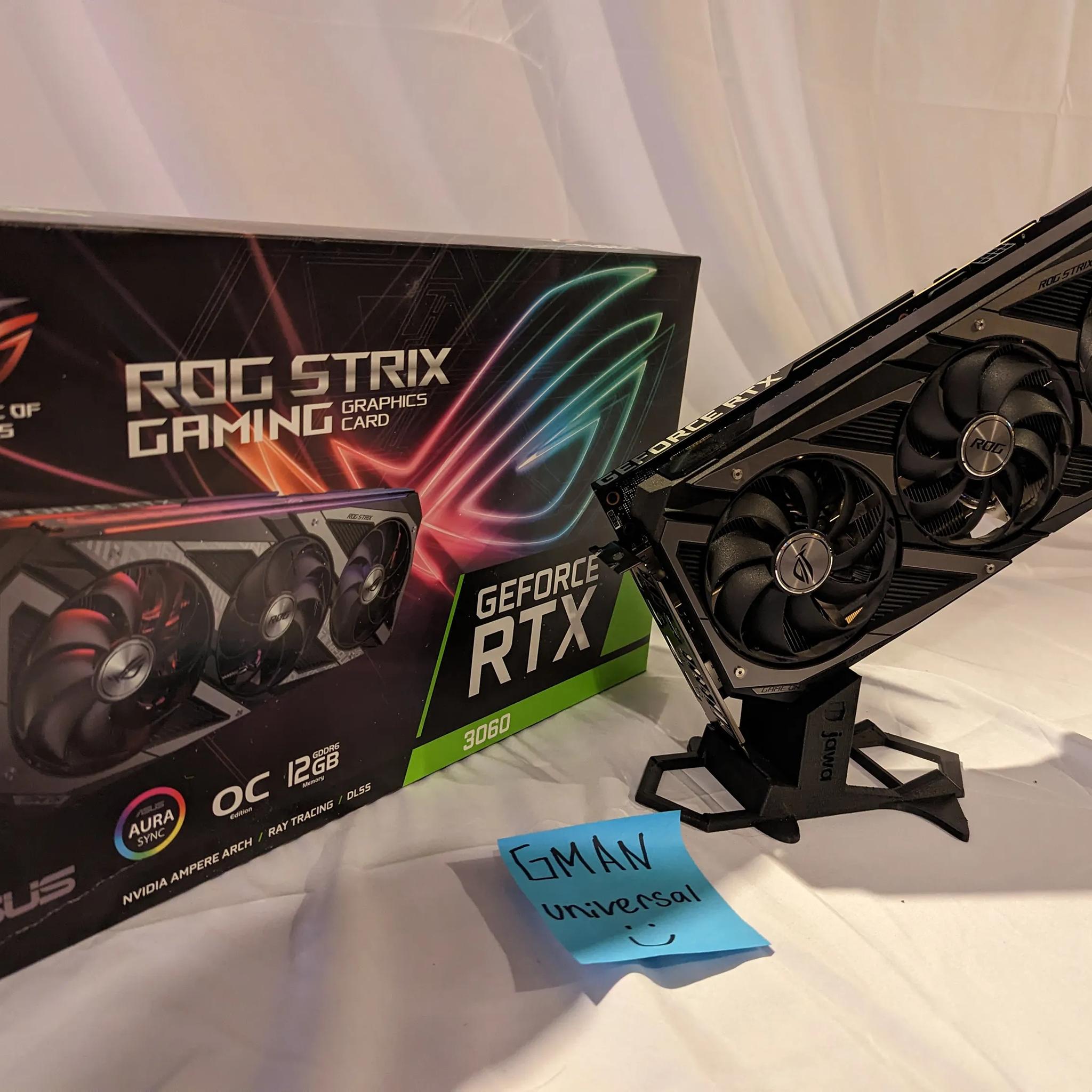 ASUS - NVIDIA GeForce RTX 3060 12GB GDDR6 PCI Express 4.0 Graphics Card - Black