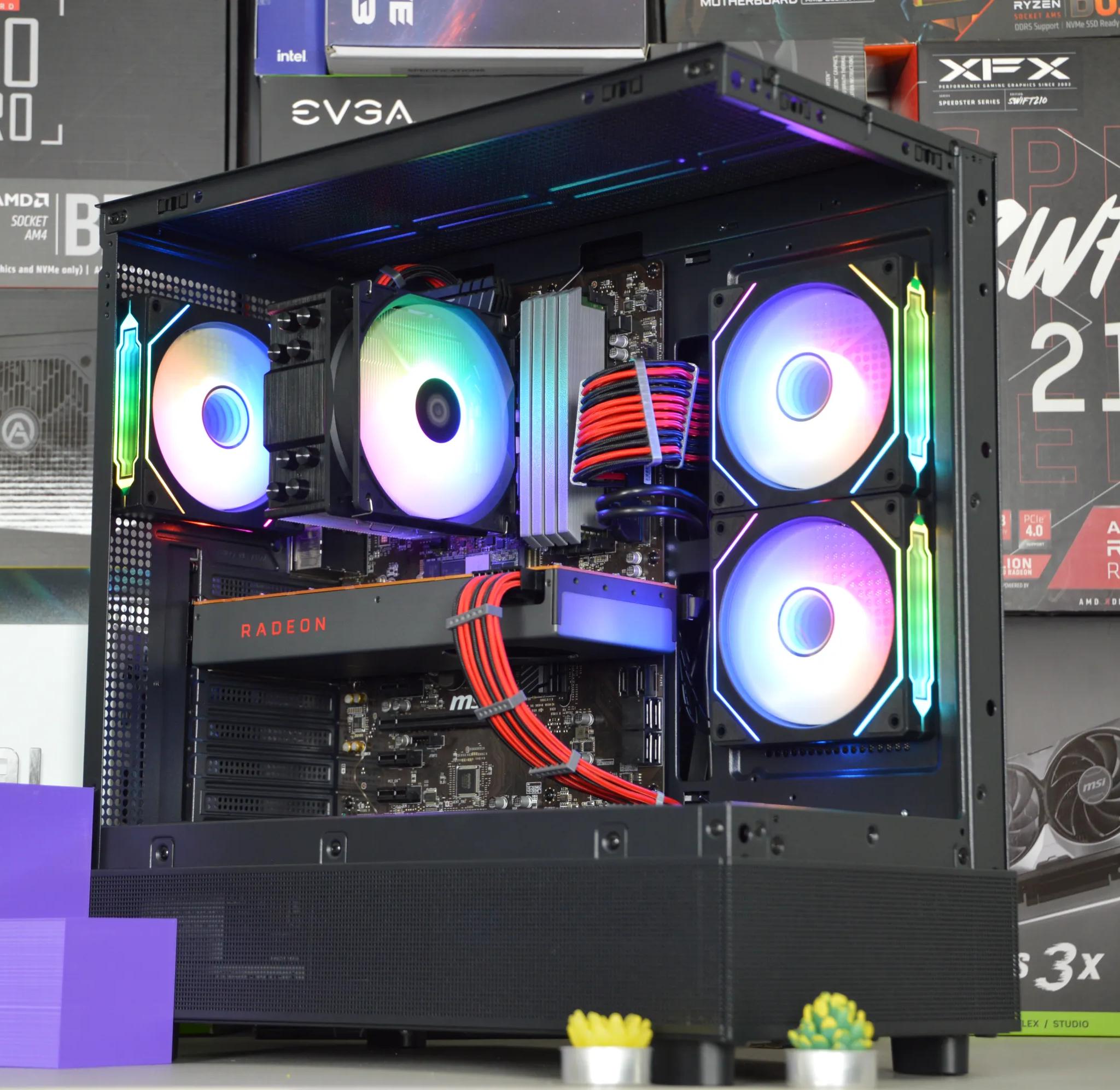 ❤️◻️| RX 5700 8GB | INTEL I7-8700K | 32GB DDR4 RAM | 1TB NVME SSD | Crimson Metal |