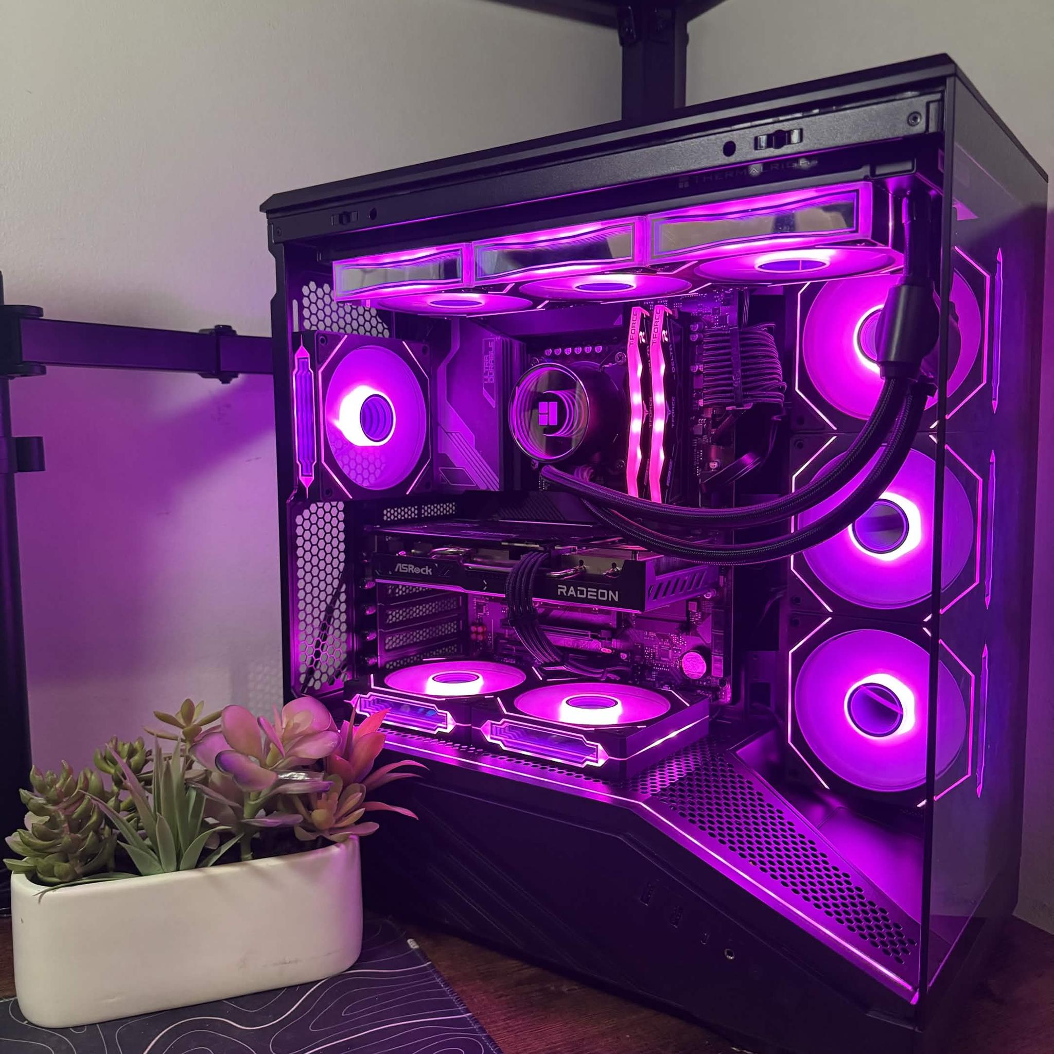 New Custom Showcase 14-Core Gaming PC - i5 14600KF | RX 9060 XT 16GB | 32GB 6400MHz DDR5