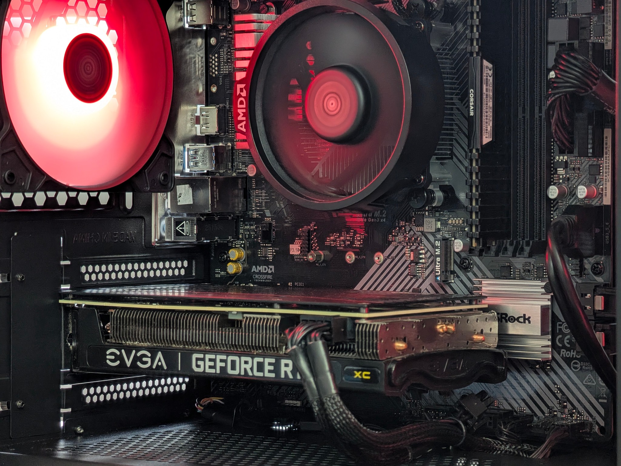 ❤️🖤Ryzen 5 5500 | RTX 3060 12GB | 16B DDR4 | Gaming PC🖤❤️