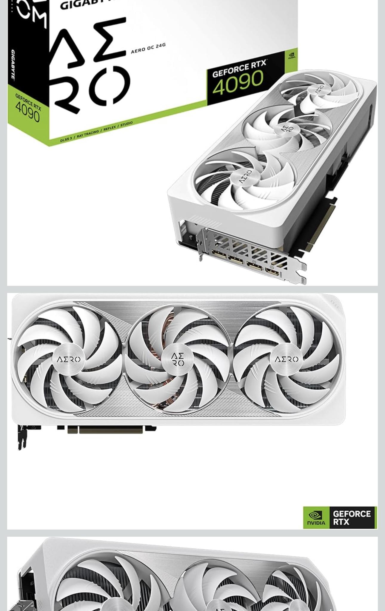 4090 Graphic card white