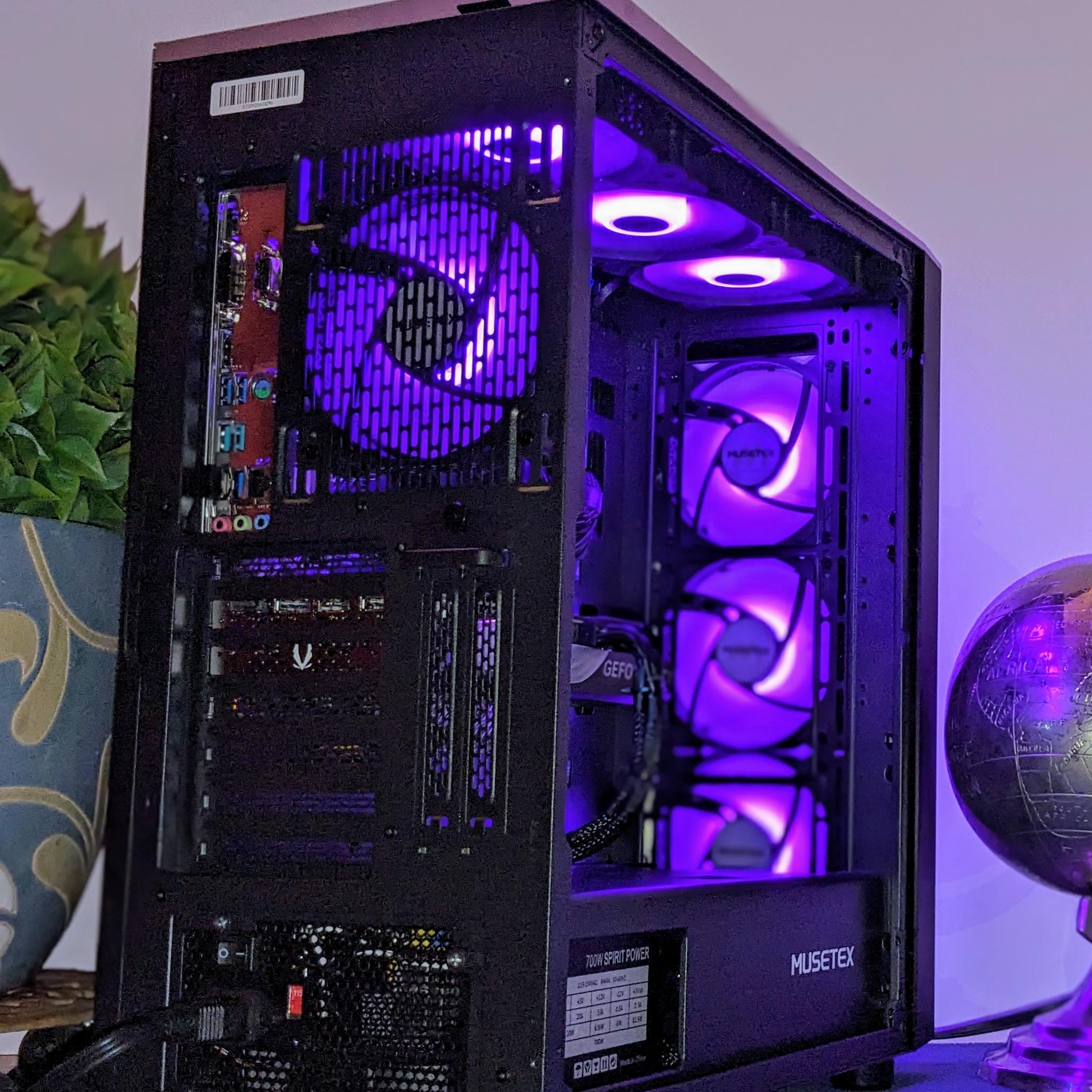 🔥⚫️DeNt SALE⚫️| RTX 4060| Ryzen 5| 32GB DDR4 RAM| 1TB NVMe| Windows 11 Pro