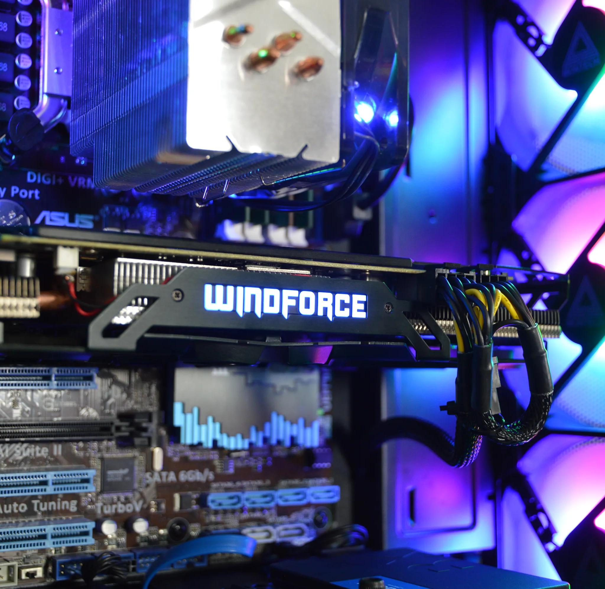🔵🌈| GTX 970 4GB | INTEL i7 3770k | 16GB DDR3 RAM | 512GB NVME SSD | Rainbow Ice |