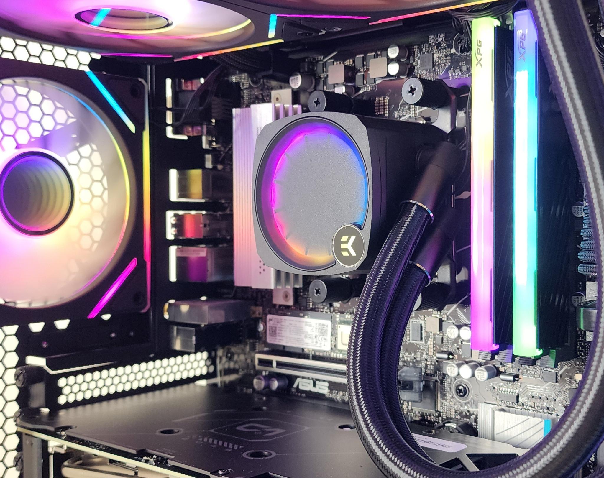Gaming PC Ryzen 9 7900X 32GB RAM 1TB SSD RTX 4070 SUPER 12GB Windows 11 Computer