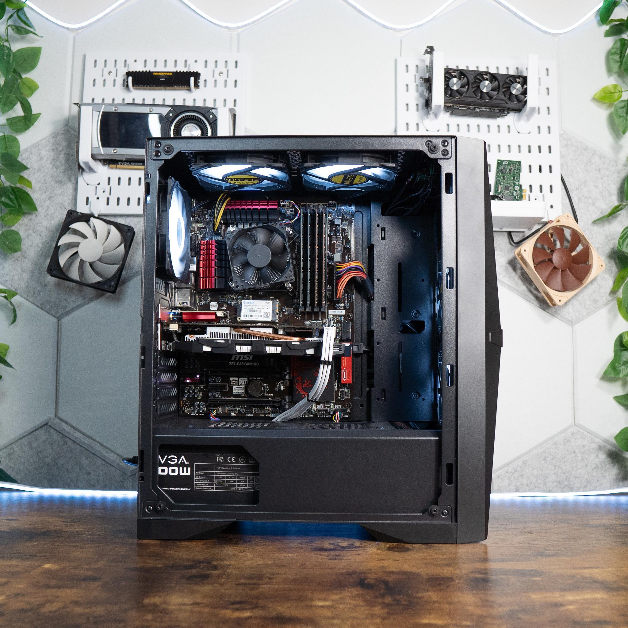 🟠⚫ ULTRA BUDGET - BO6 Ready GAMING PC 🟠⚫ MSI GTX 1060 6GB | INTEL i7 4770 | 32GB RAM | 1.25TB |