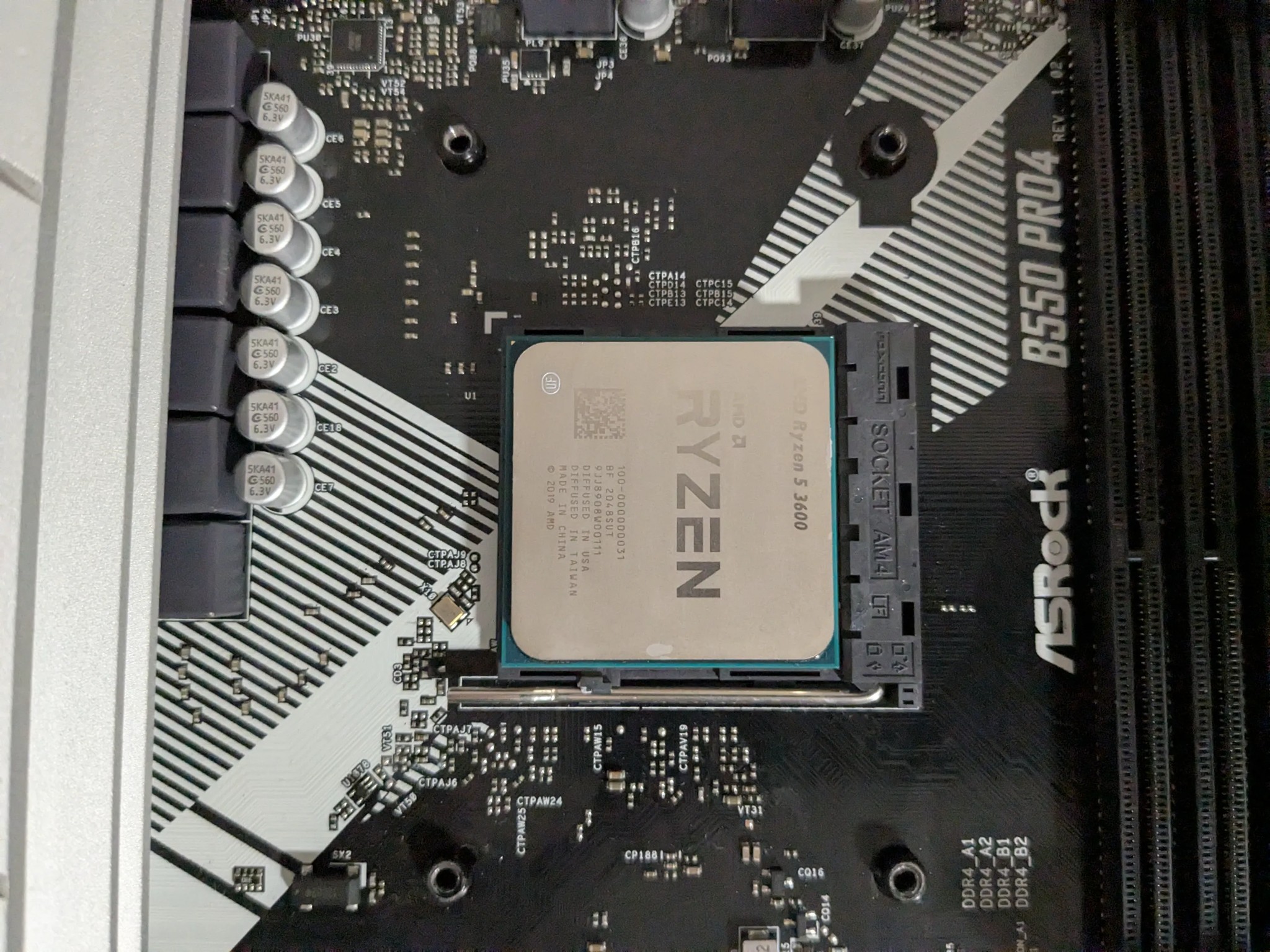 AMD Ryzen 5 3600 + ASRock B550 Pro4 ATX Motherboard Combo – Fully Tested!
