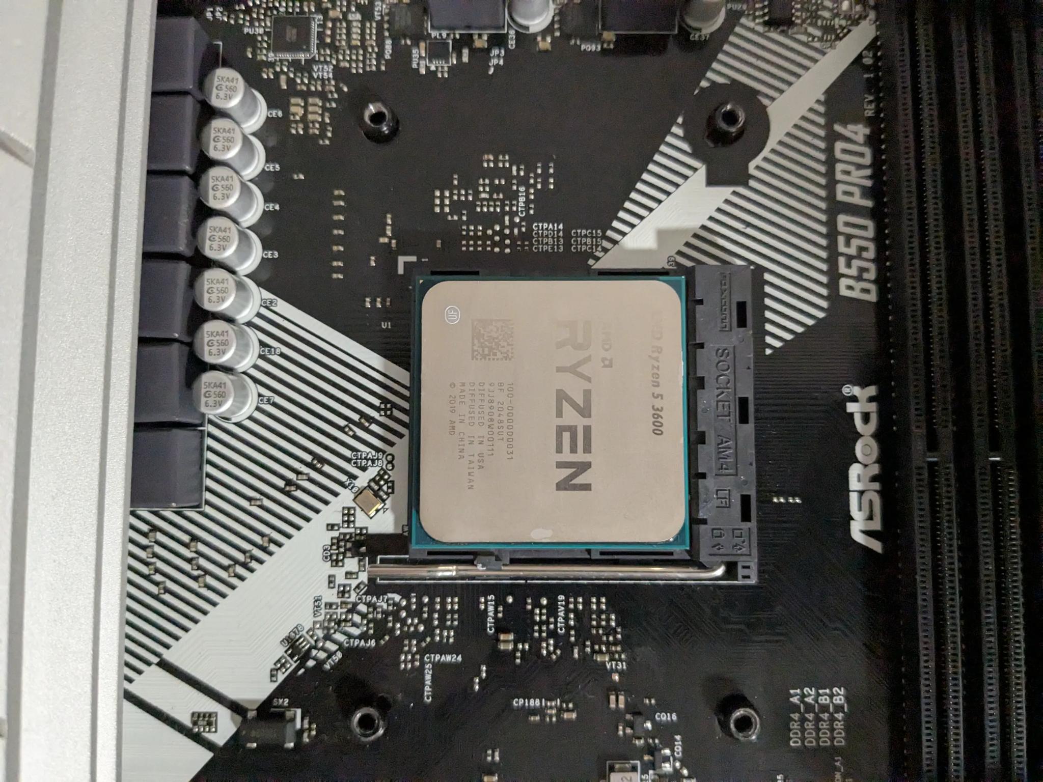 AMD Ryzen 5 3600 + ASRock B550 Pro4 ATX Motherboard Combo – Fully Tested!