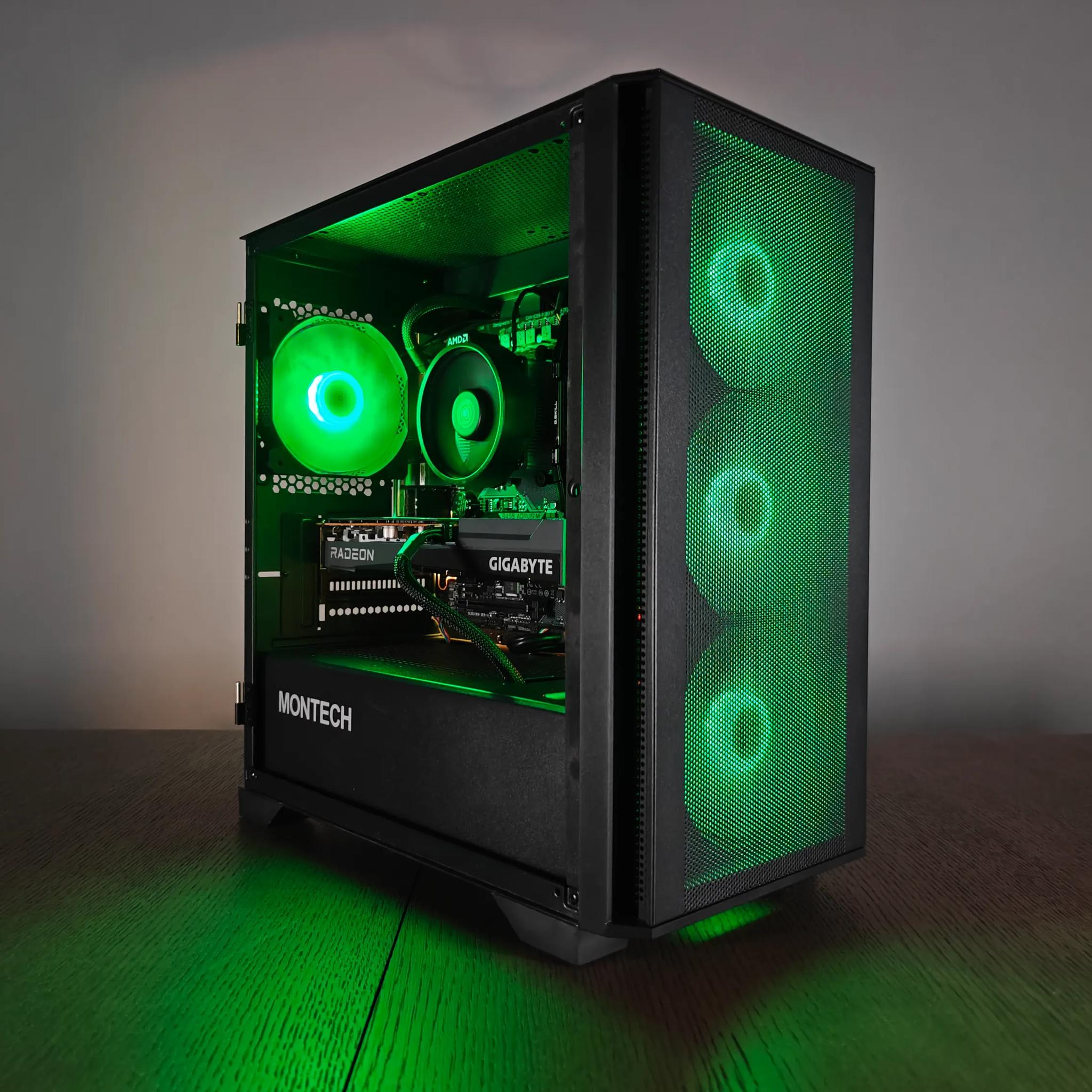 Ryzen 5 5600 ● RX 6600 ● 16GB DDR4 ● 500GB SSD ● Gaming PC