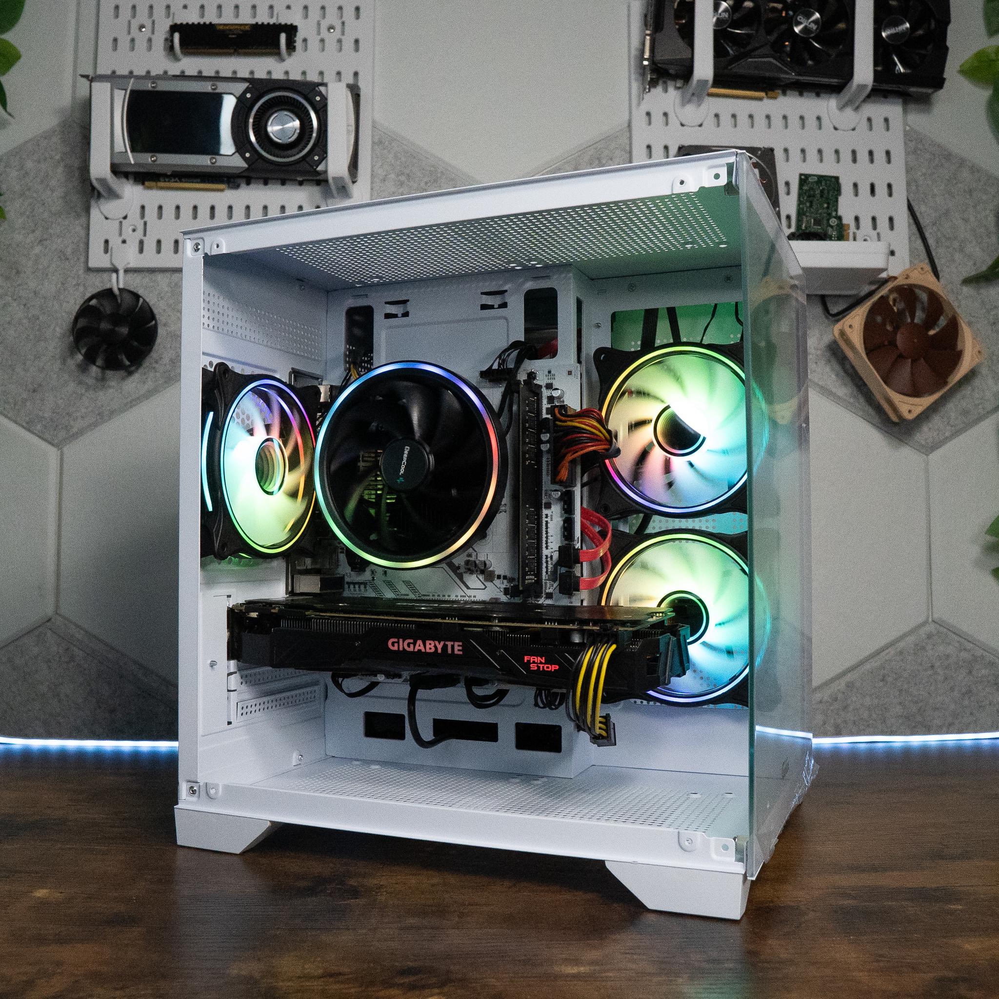 🌌🌠 BUDGET - BO6 Ready GAMING PC | GIGABYTE GTX 1080 8GB | RYZEN 5 1600X | 16GB DDR4 RAM | 1.25TB |