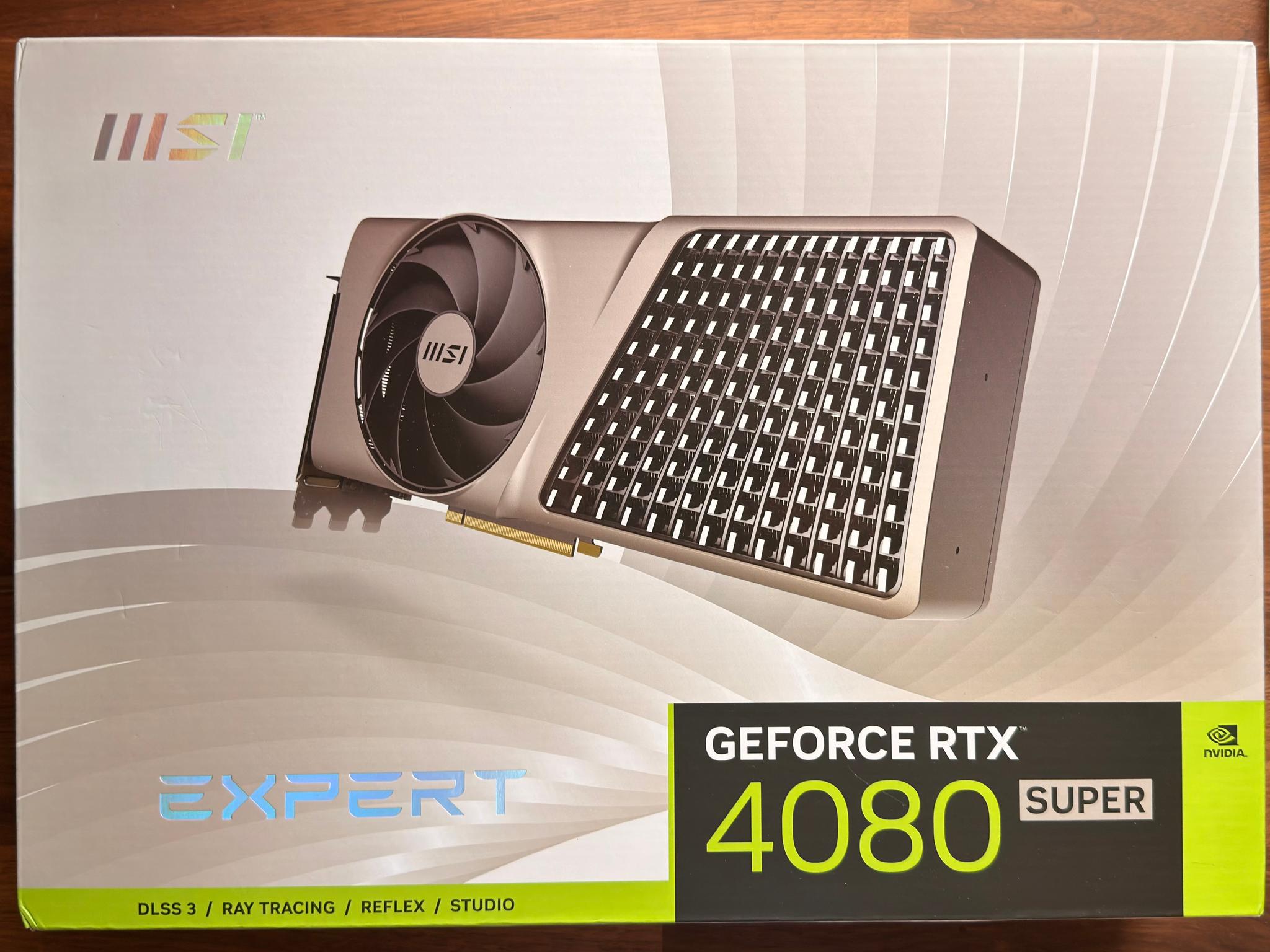 MSI Geforce RTX 4080 SUPER EXPERT (16GB GDDR6X)