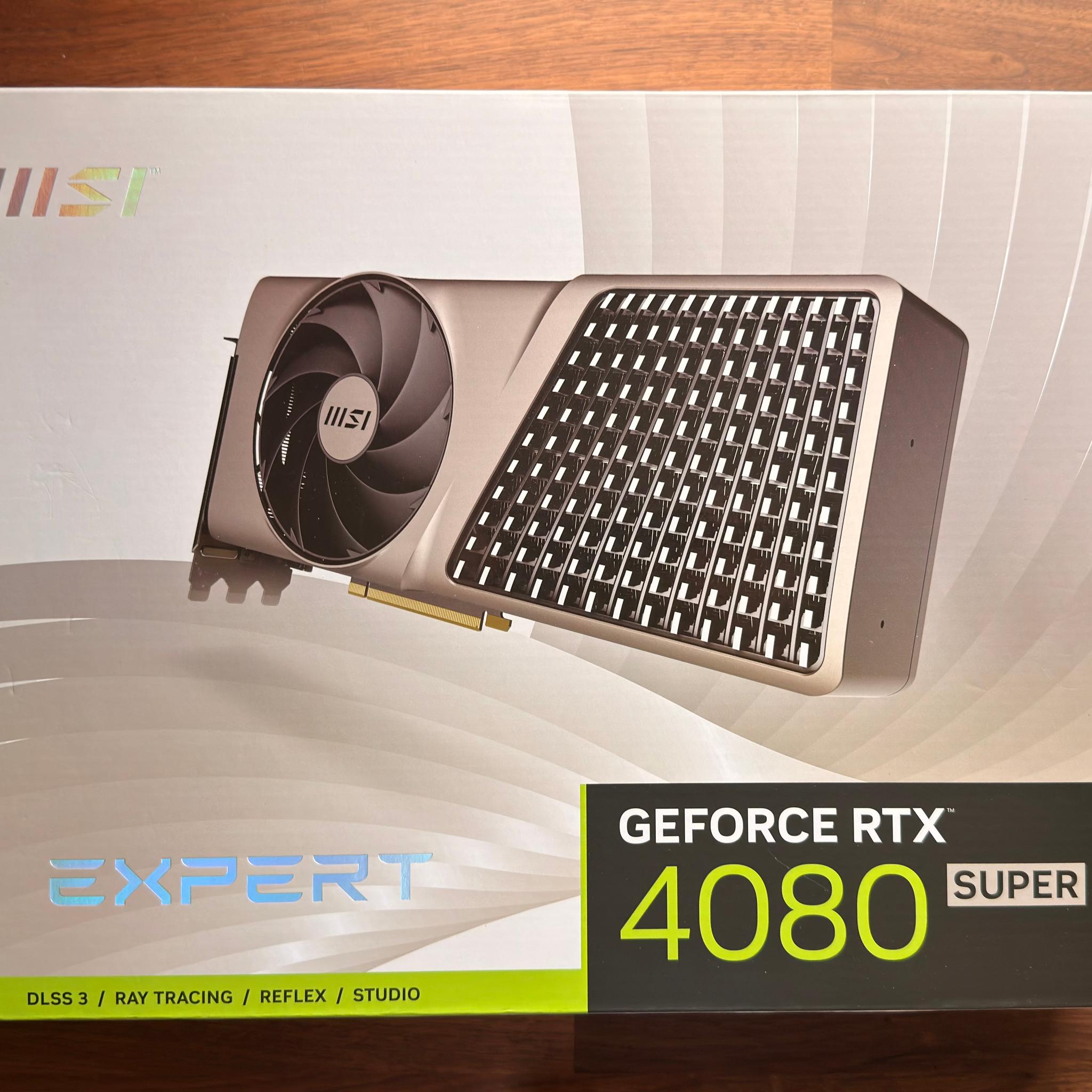 MSI Geforce RTX 4080 SUPER EXPERT (16GB GDDR6X)