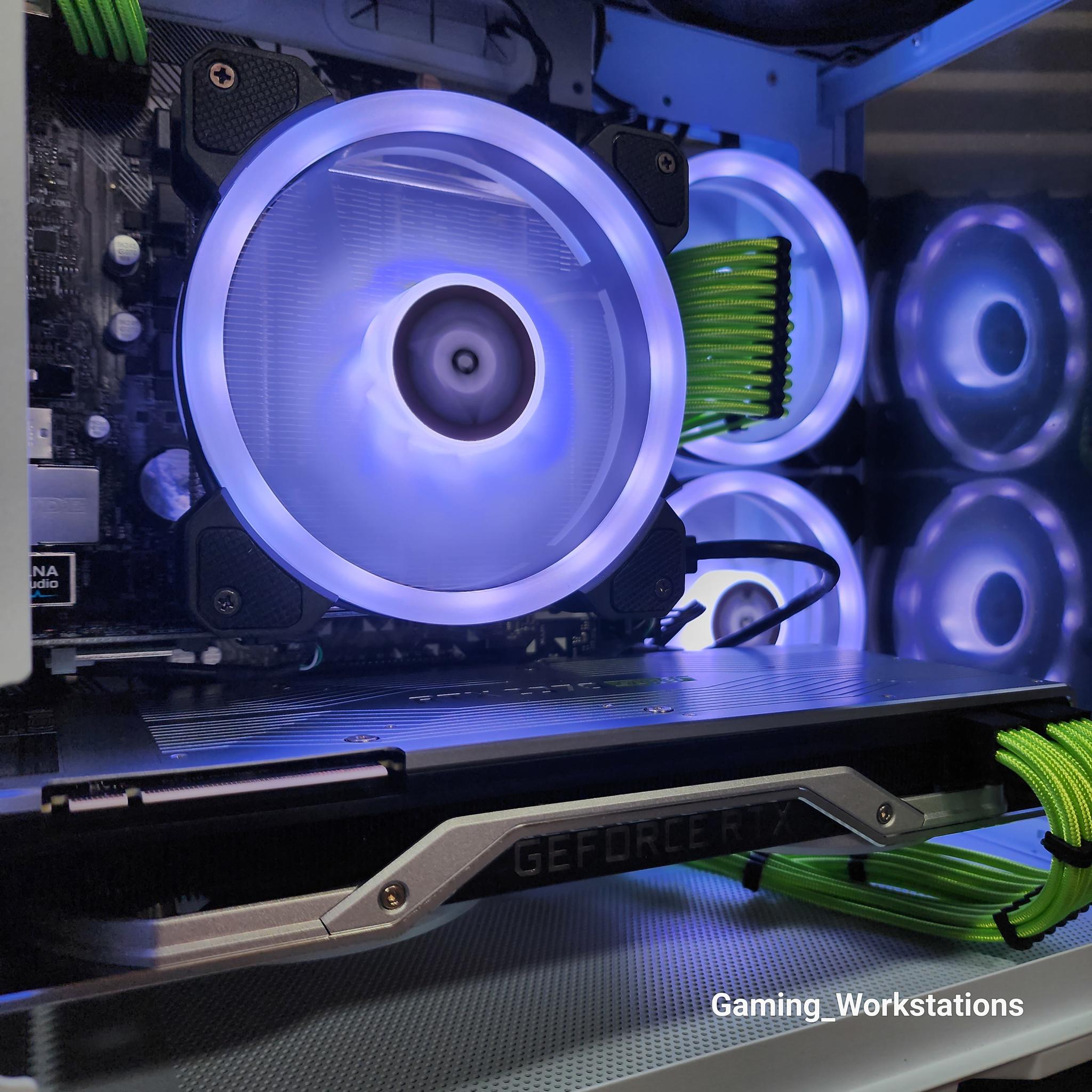 🤍💚🤍 AMD Ryzen 5 3500X // Nvidia GeForce RTX 2070 Super 8GB // OLOy 16GB 3200MHz