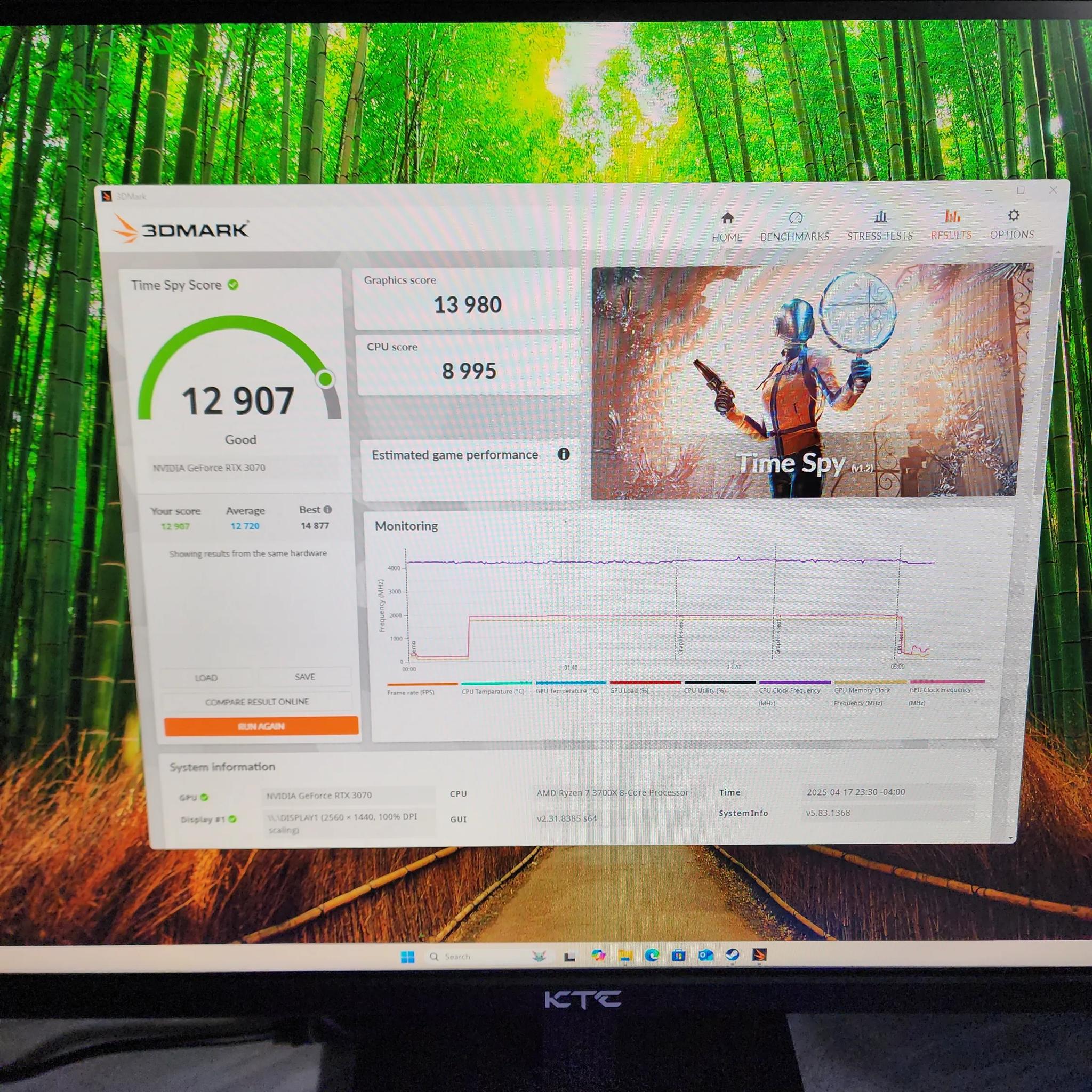1440p RTX Gaming and Streaming PC (EVGA FTW3 3070, Ryzen 7 3700X, 32GB DDR4 3200 MTS, 1TB M.2 NVME)