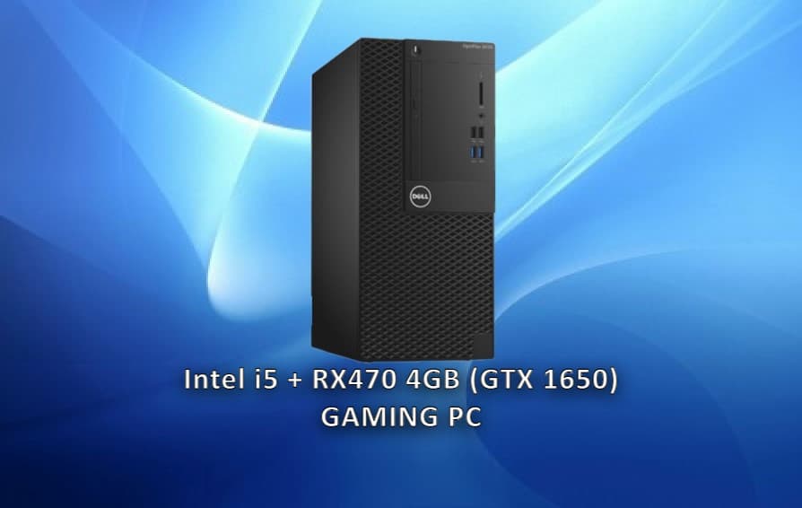 SALE Gaming PC Intel i5 Quad 8 GB SSD Nvidia RX470 4GB  HDMI WIN 10 PRO