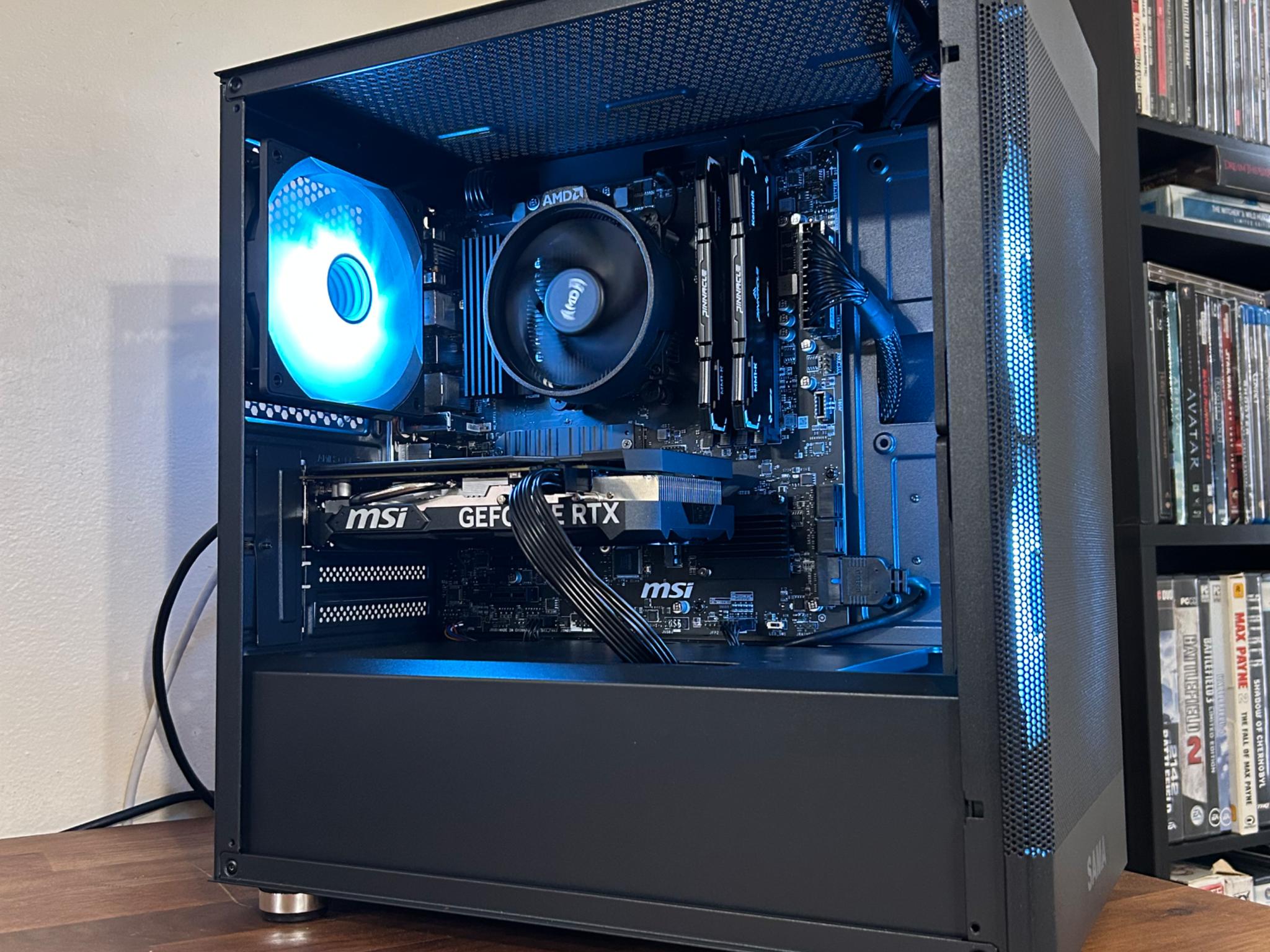 *SALE* RTX 4060 | Ryzen 5 5500 | 16GB DDR4 | 1TB SSD | WI-FI | The Sentry RTX
