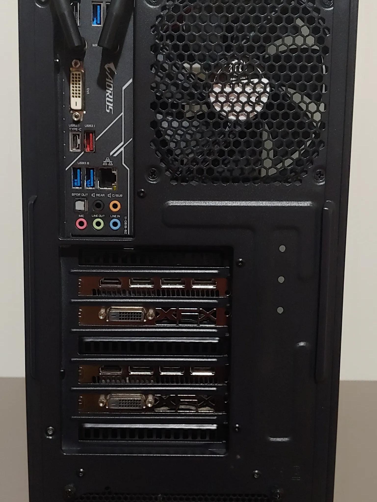 Dual RX 580 • Ryzen 5 1600 • 2 TB SSD • Clean Level 20 MT Build