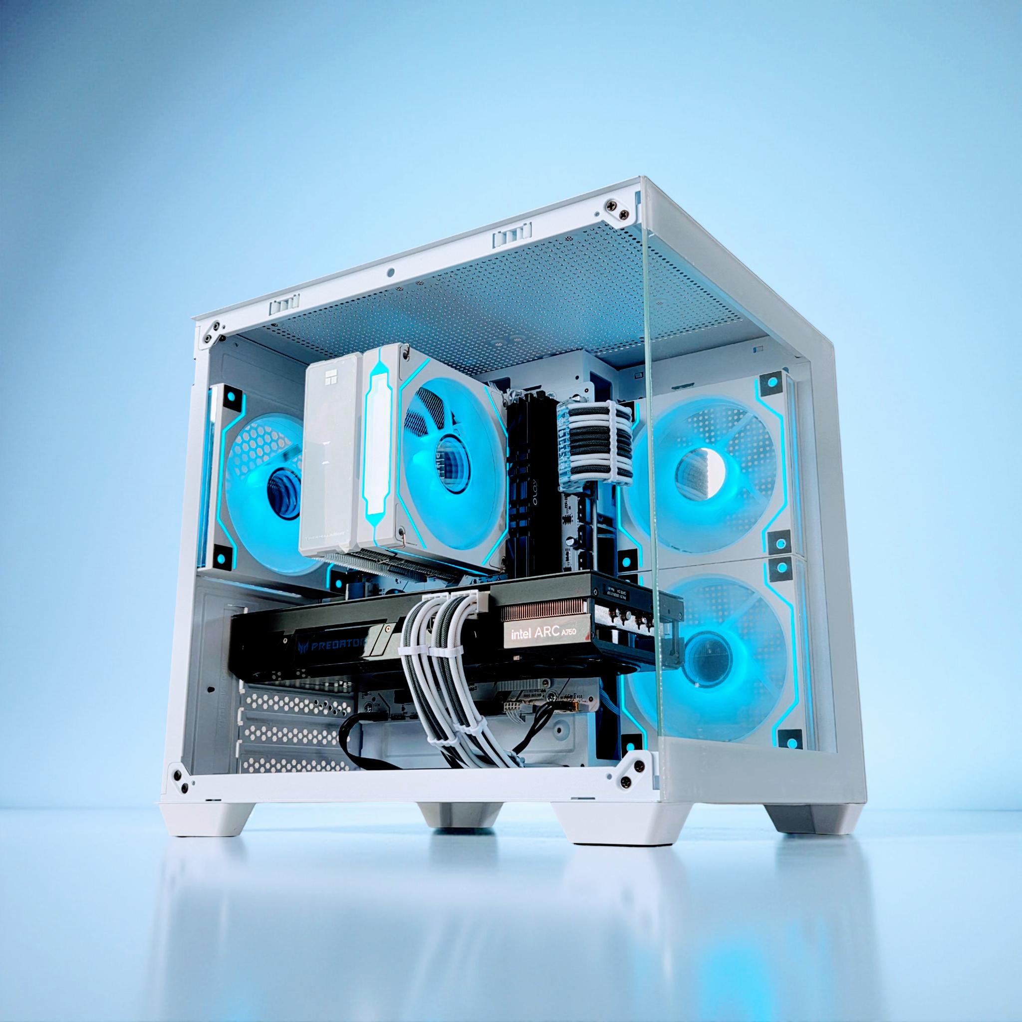 BiFrost❄️Gaming PC❄️Intel ARC 750 8GB❄️AMD Ryzen 5 3600 6 core❄️16GB DDR4❄️500GB NVME SSD