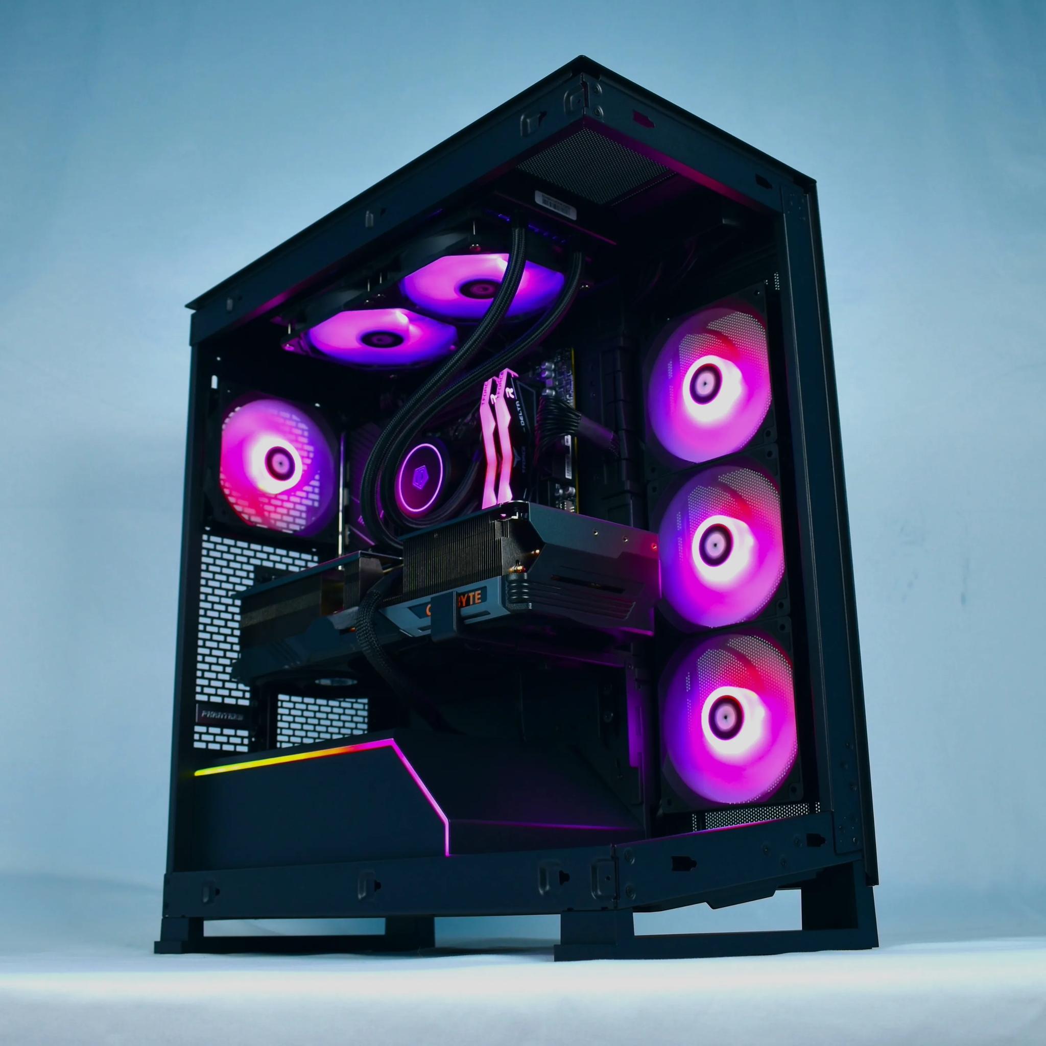 ⚡️GODLIKE⚡️ 1440p/4K Gaming/Streaming PC | Ryzen 7 9800X3D, AMD RX 9070 XT, 2TB SSD, 32GB DDR5 | B
