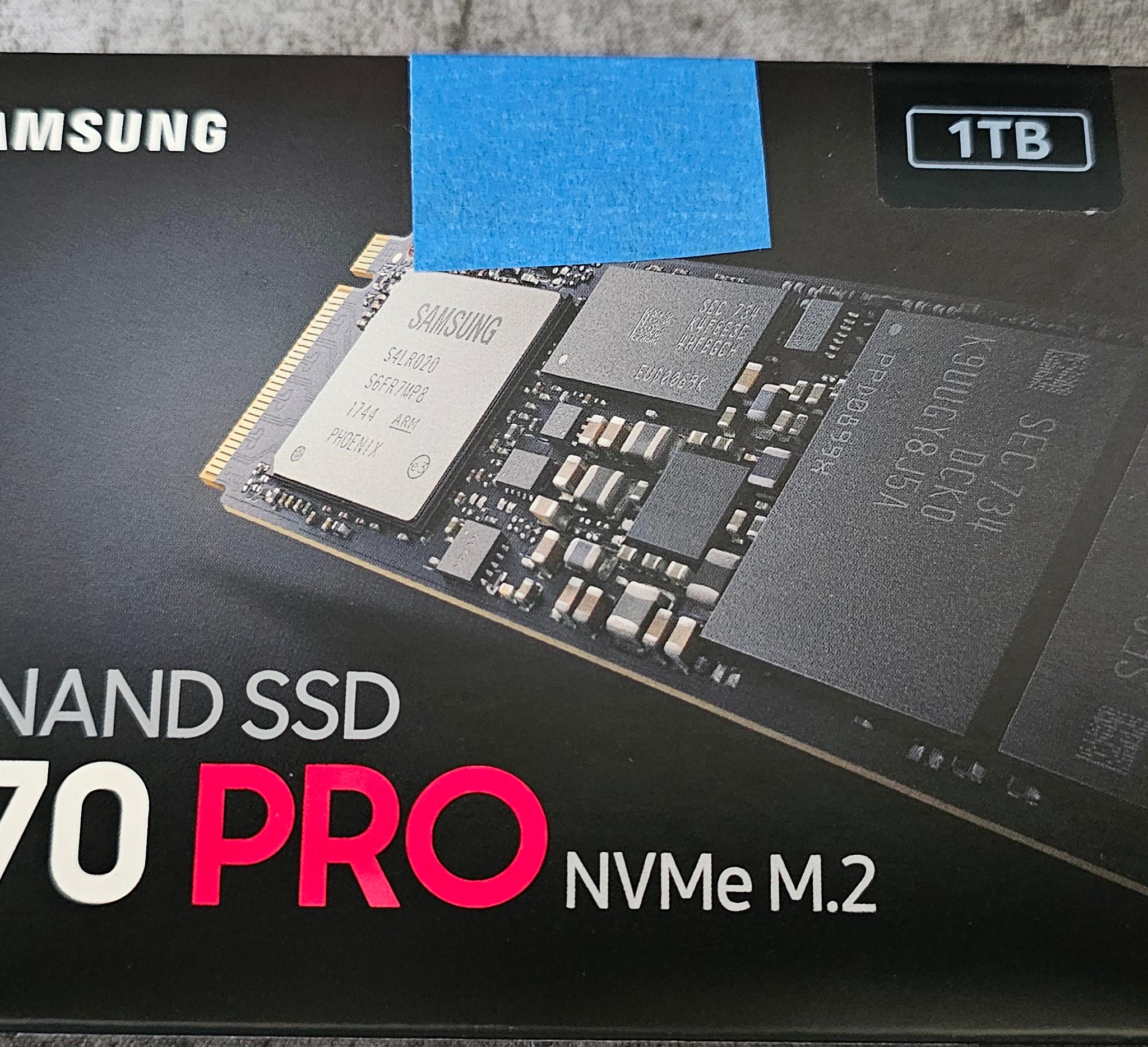 Samsung 970 PRO 1TB PCIE 3.0x4 M.2 2280 NVMe 1.3 SSD