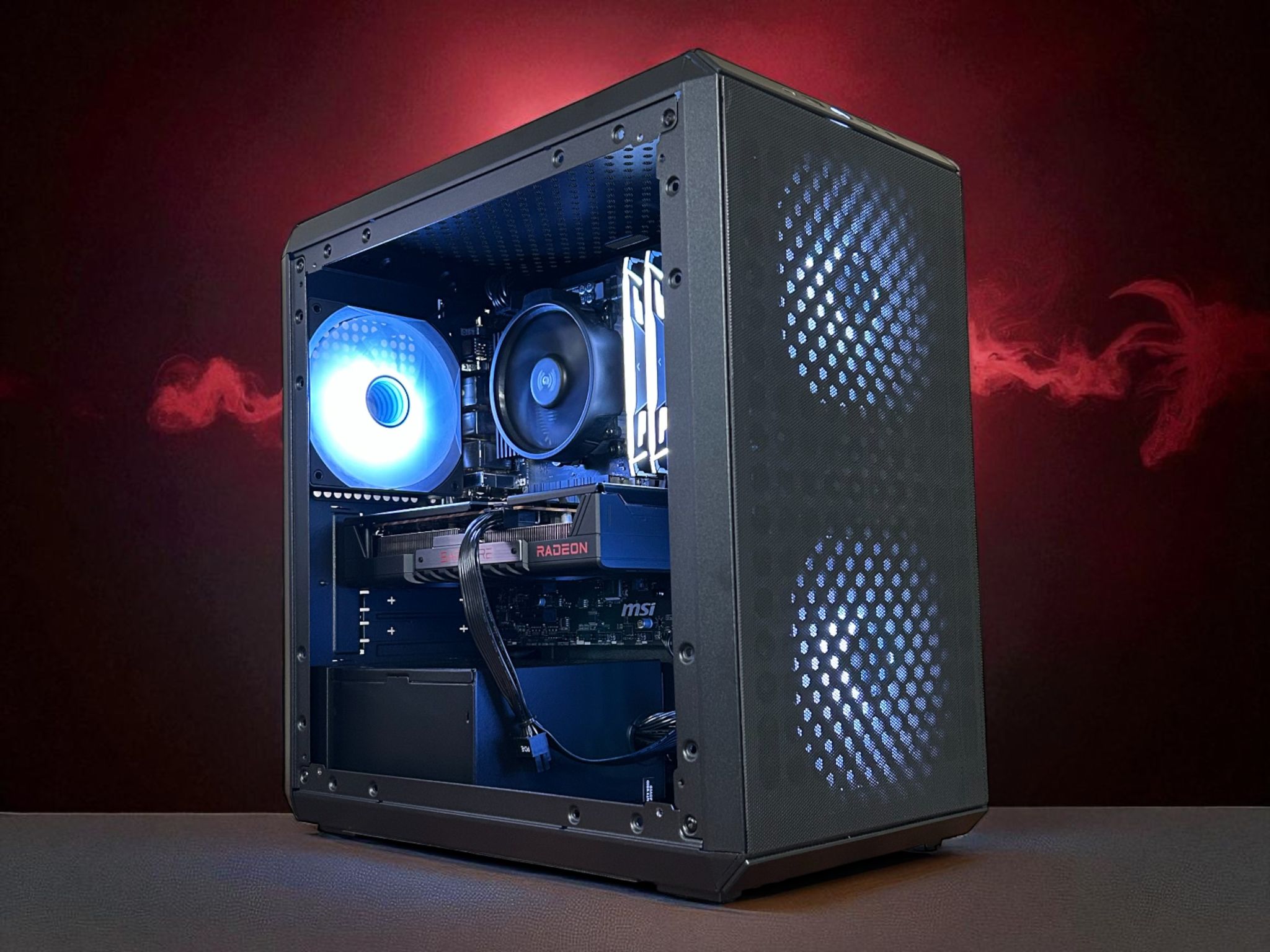 *HOLIDAY SALE* RX 9060XT 16GB | Ryzen 5 5600X | 32GB DDR4 | 1TB NVMe | The Dark Trooper Elite