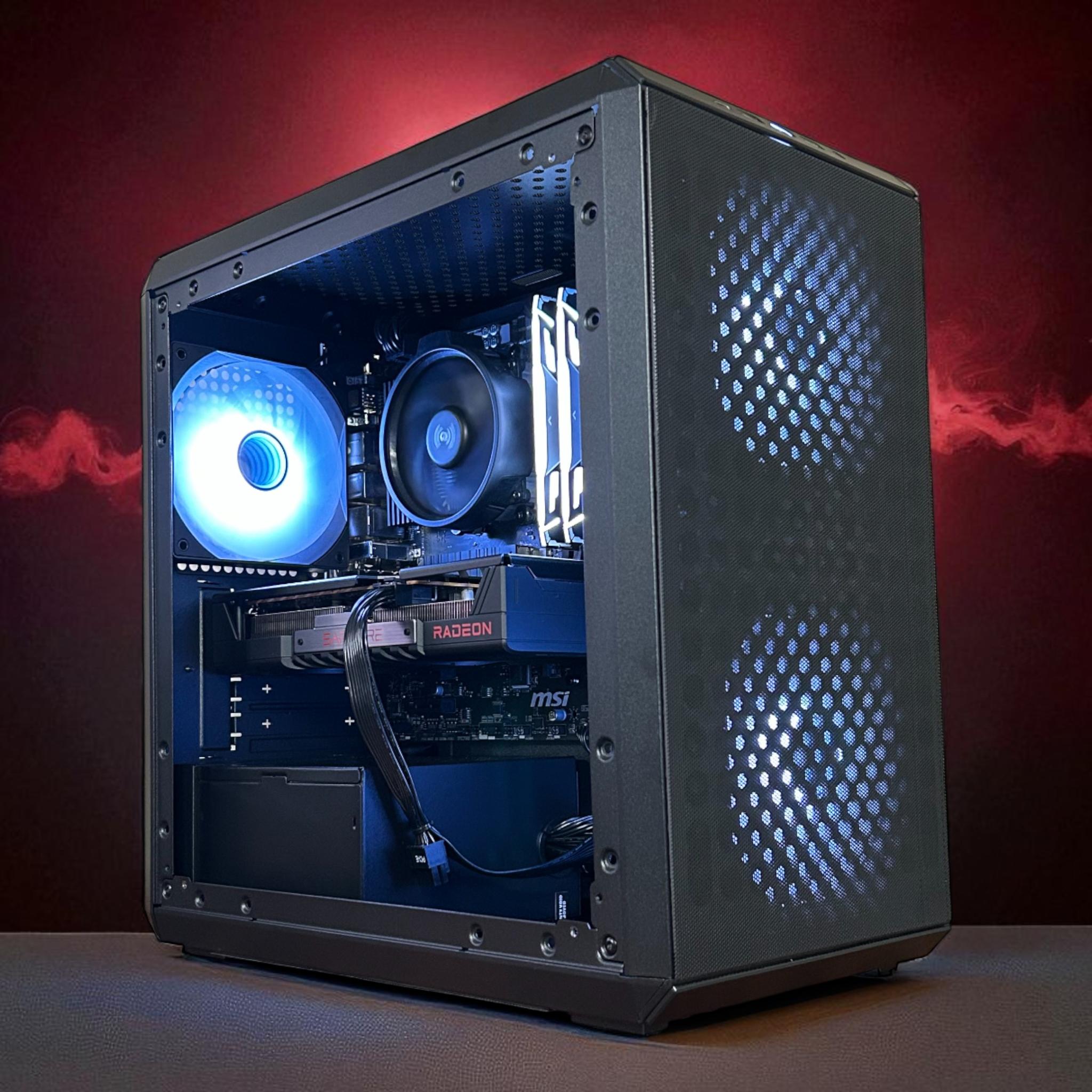 *HOLIDAY SALE* RX 9060XT 16GB | Ryzen 5 5600X | 32GB DDR4 | 1TB NVMe | The Dark Trooper Elite