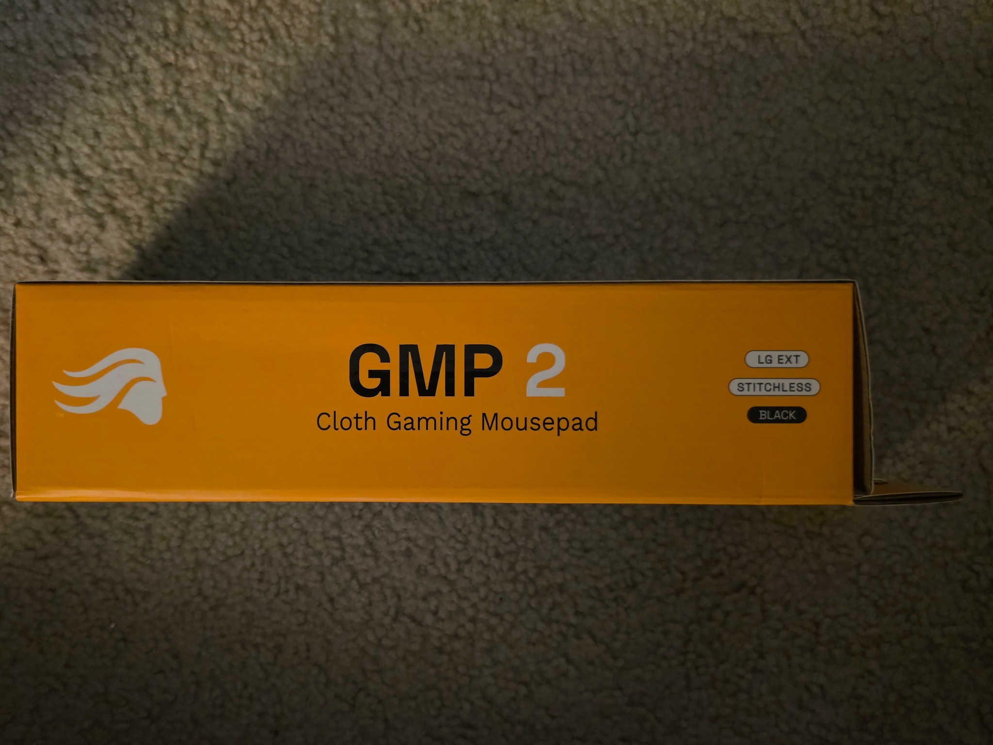 Glorious Edgeless Cloth Mouse Pad GMP 2 Large Extended Black Brand New Sealed