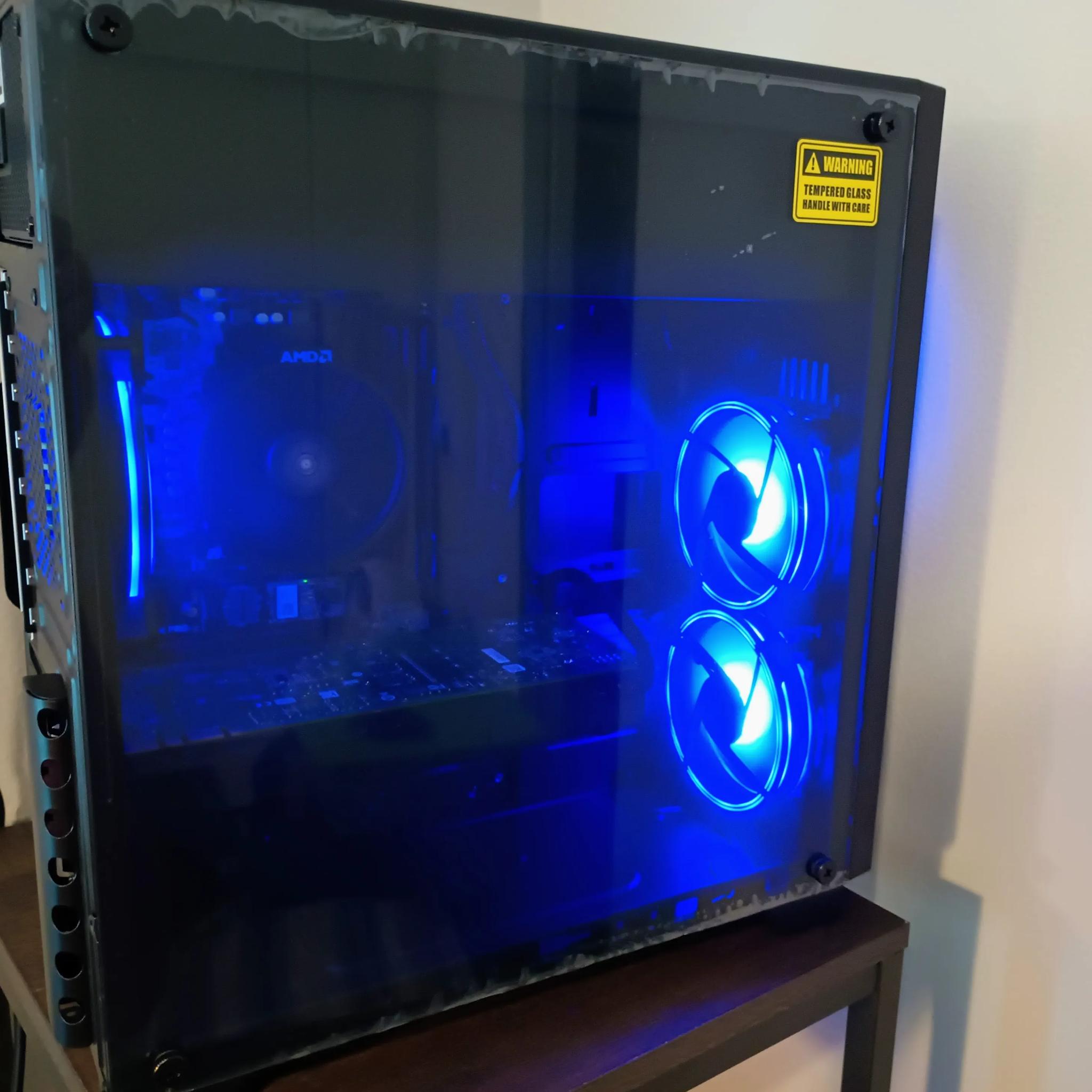 GTX 1070 RYZEN 5 3500 1TB ssd RYZEN 5 3500  aRGB GAMING PC "THE SENTINAL"